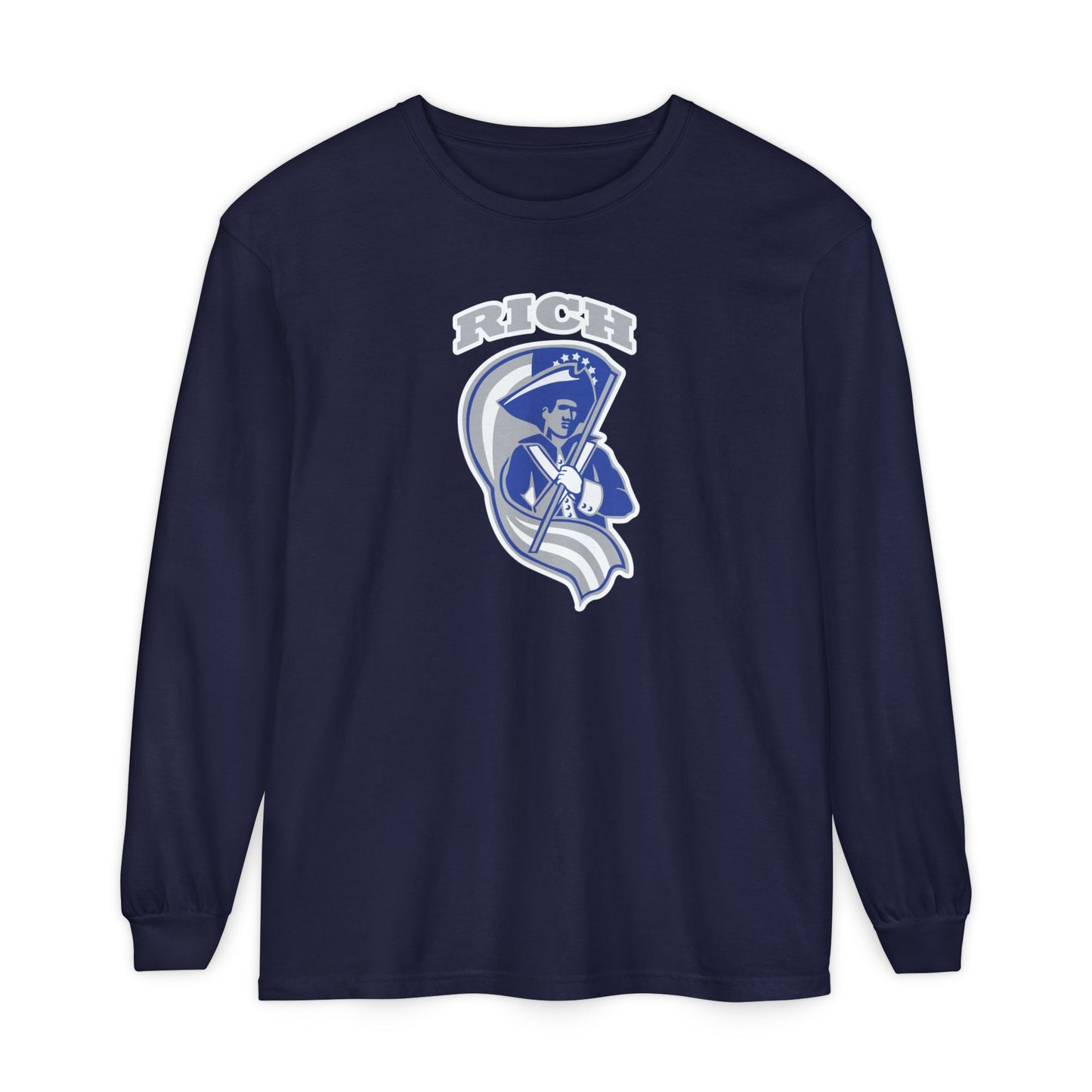 Garment-Dyed Long Sleeve Tee