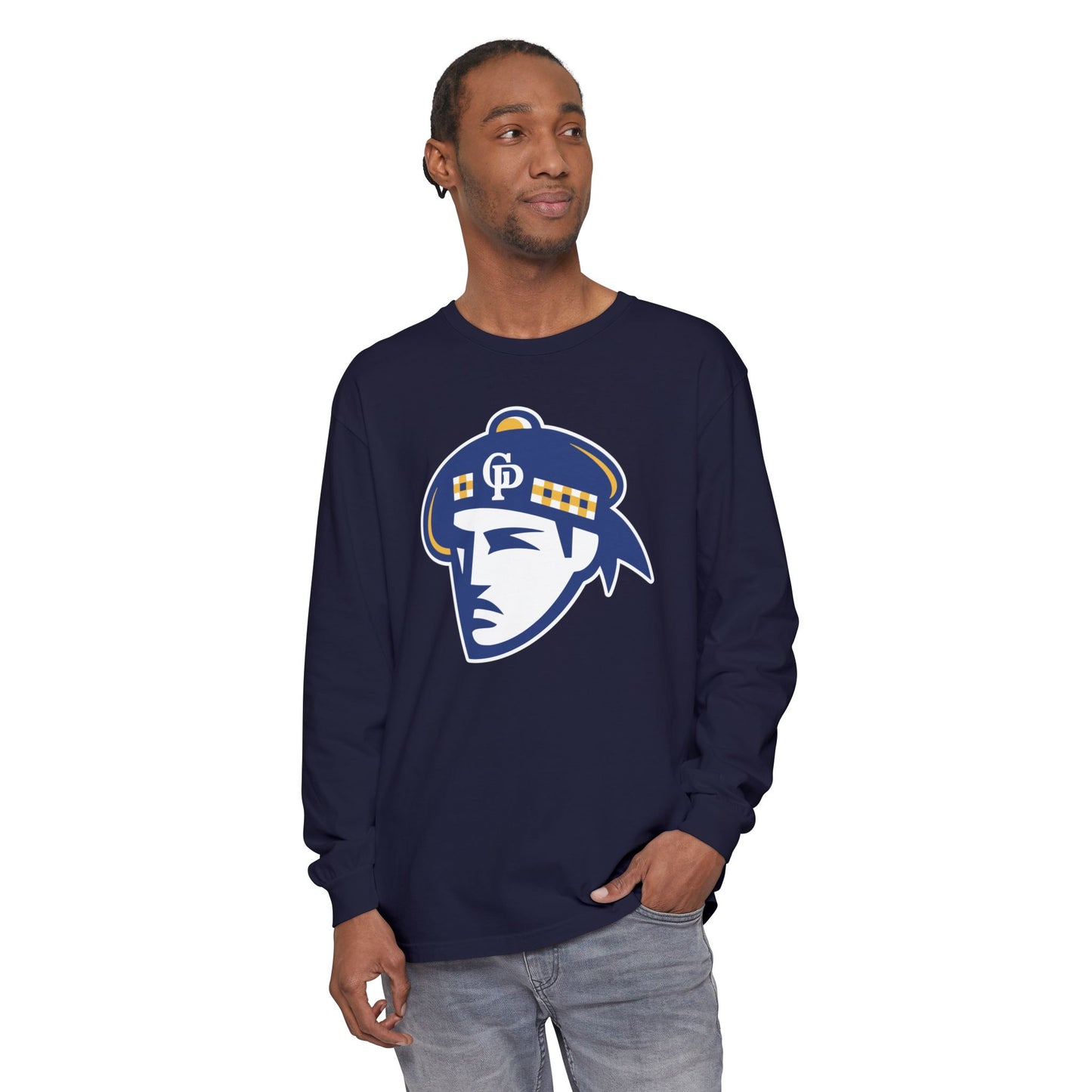 Garment-Dyed Long Sleeve Tee