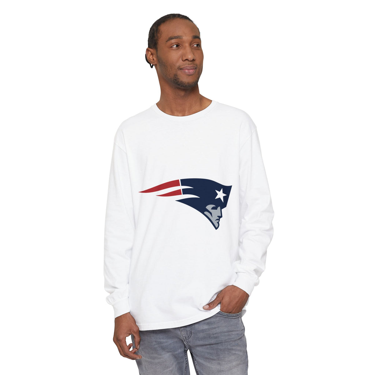 Garment-Dyed Long Sleeve Tee
