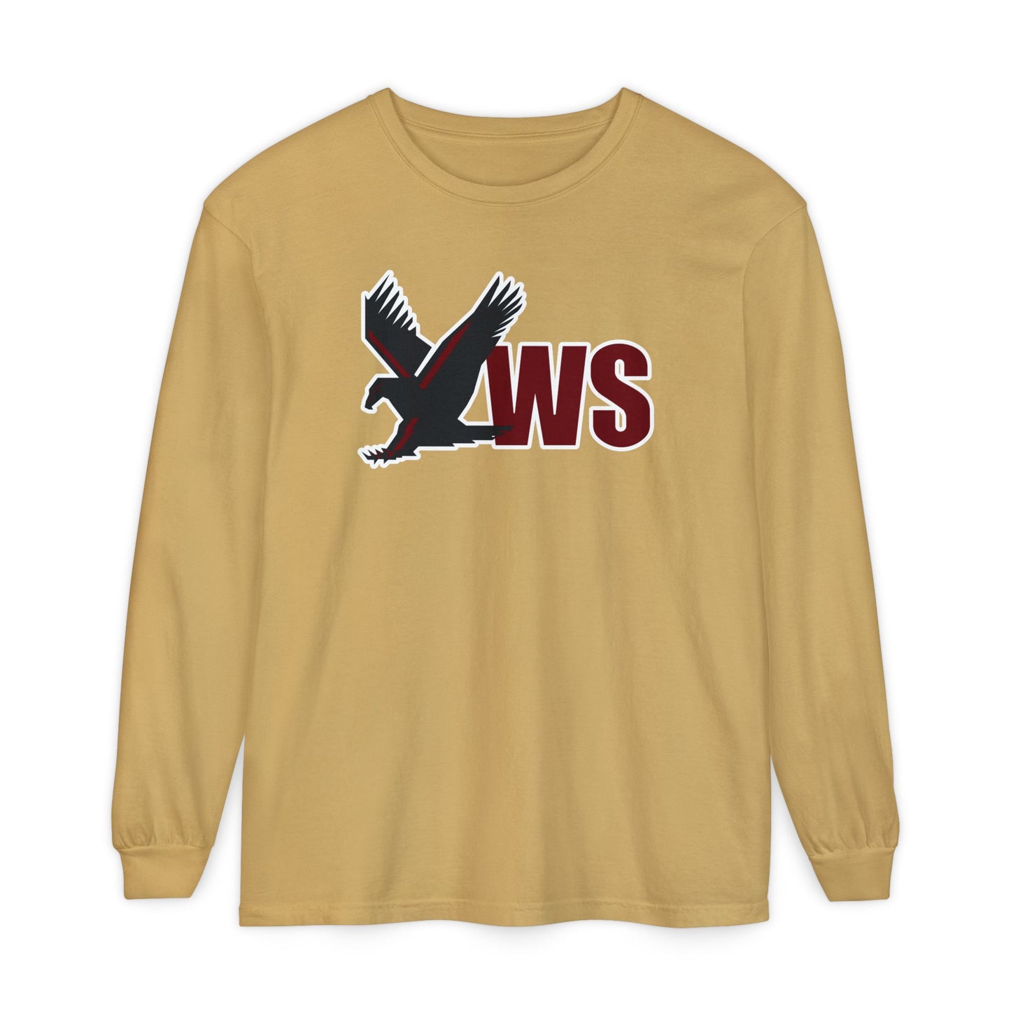 Garment-Dyed Long Sleeve Tee