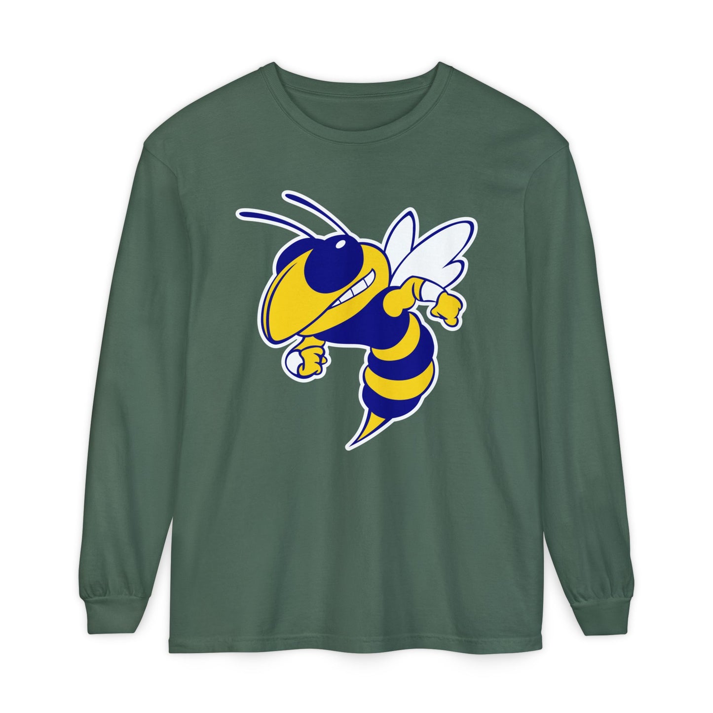 Garment-Dyed Long Sleeve Tee