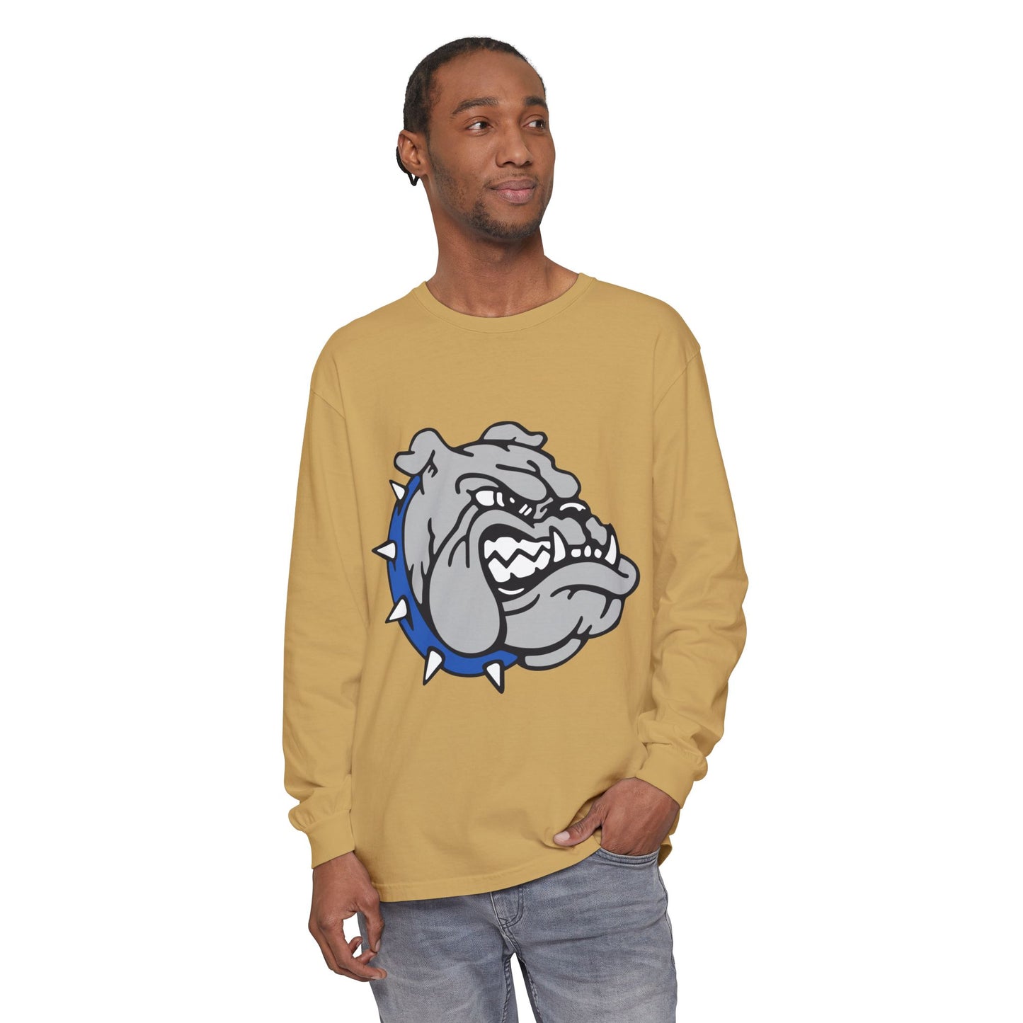 Garment-Dyed Long Sleeve Tee