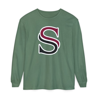 Garment-Dyed Long Sleeve Tee