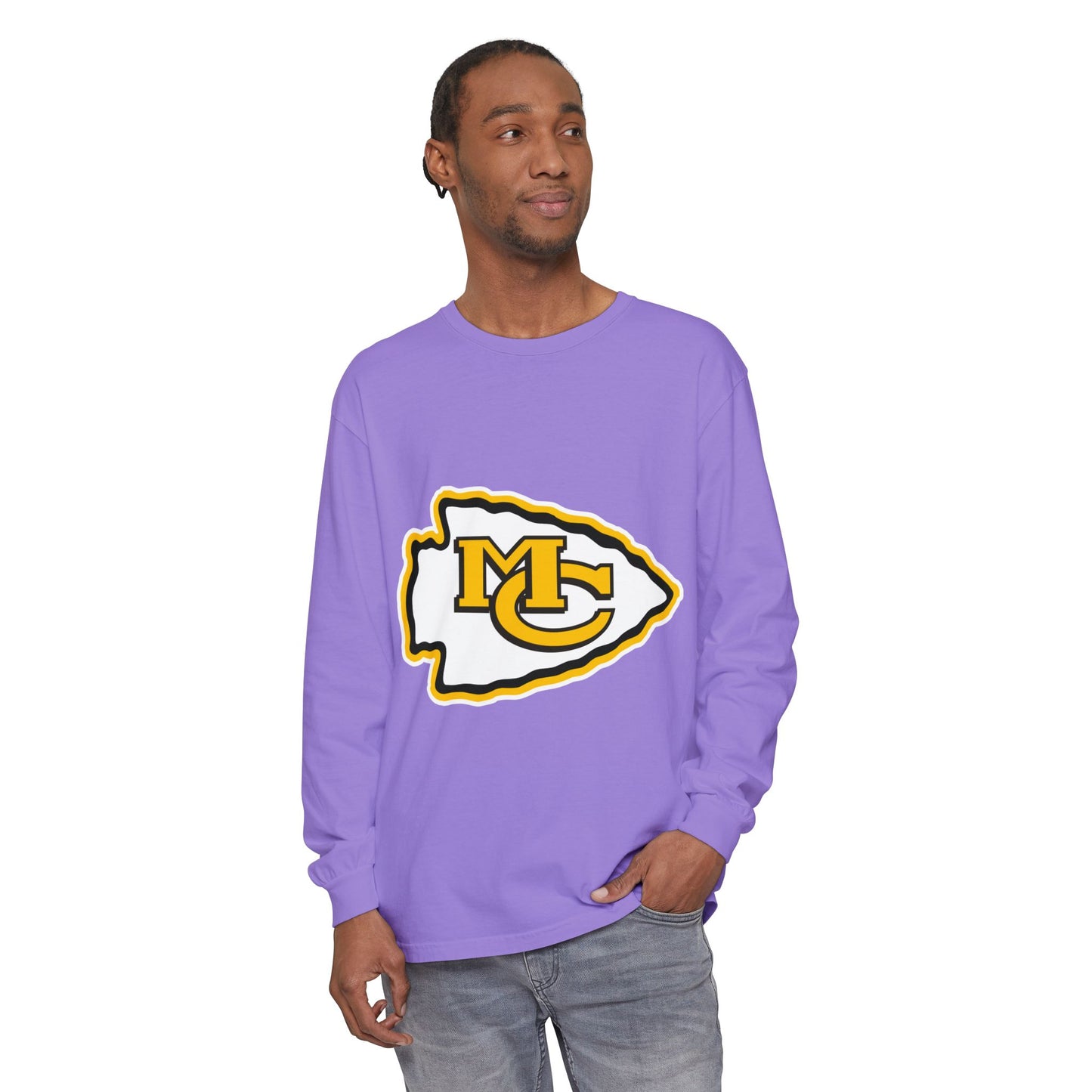 Garment-Dyed Long Sleeve Tee