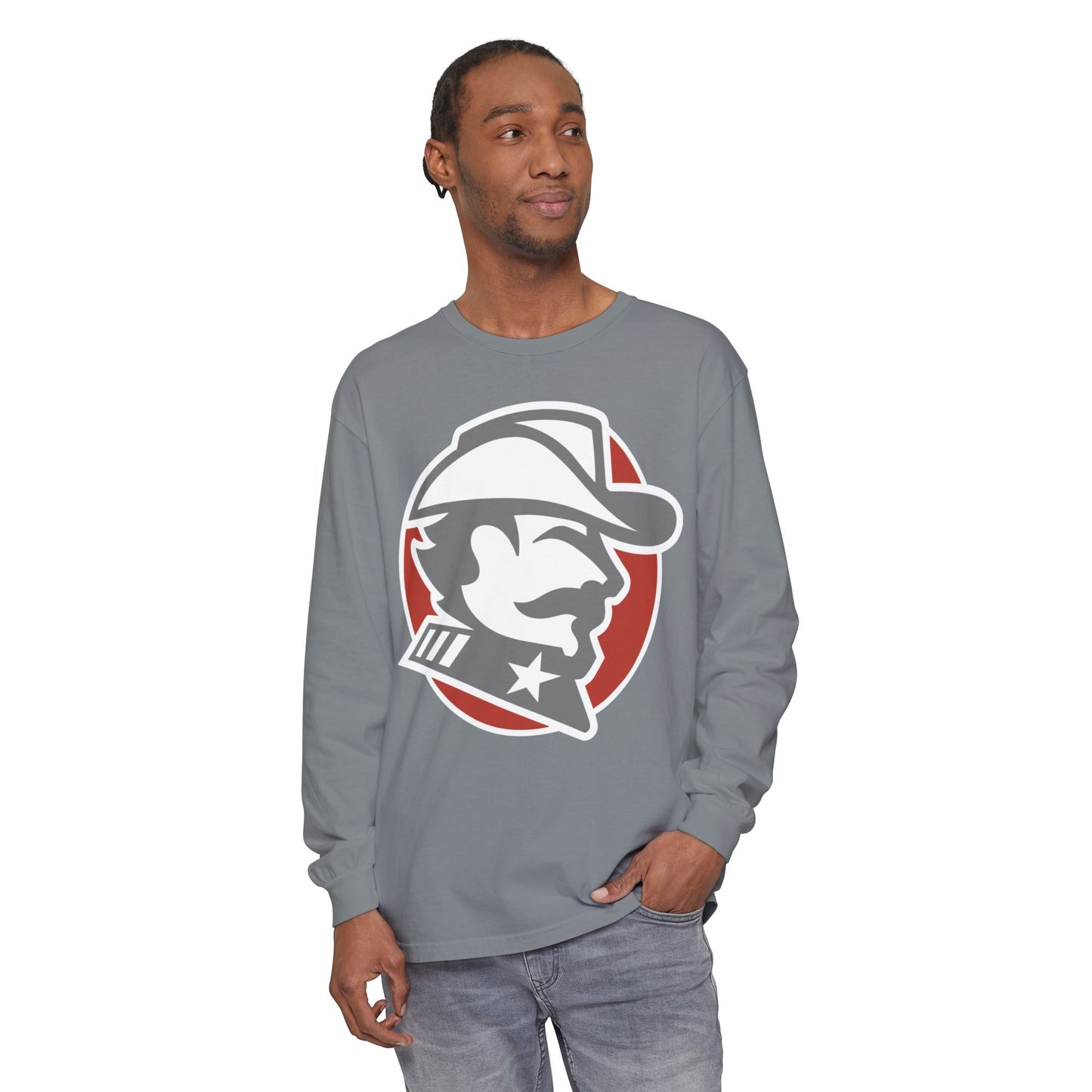 Garment-Dyed Long Sleeve Tee