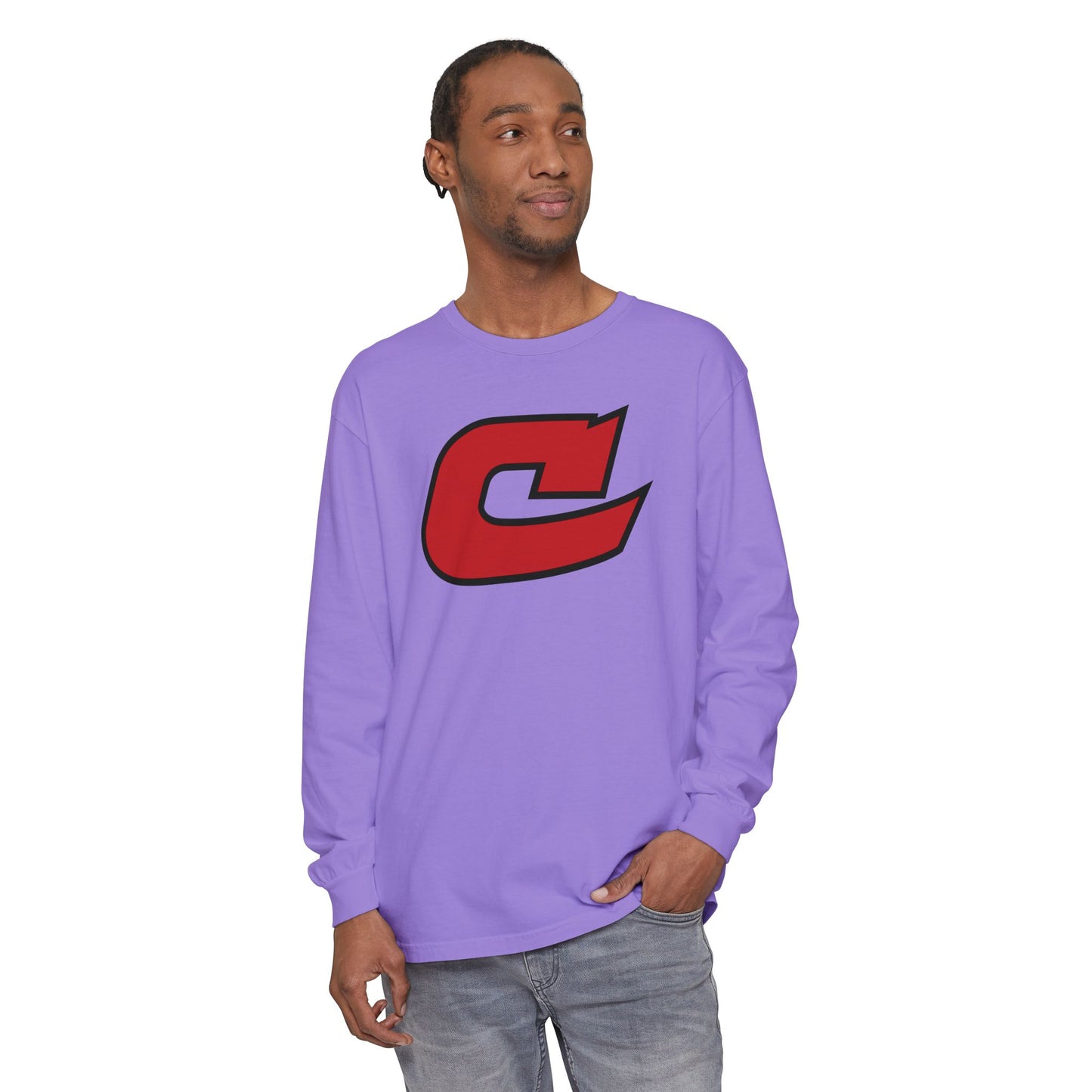 Garment-Dyed Long Sleeve Tee