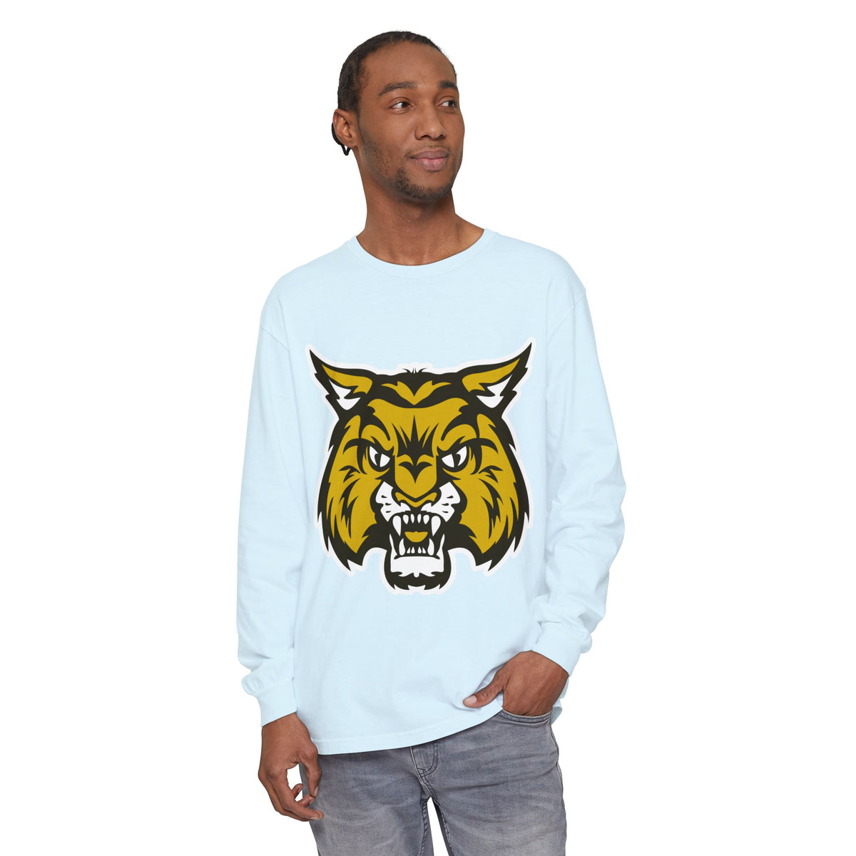 Garment-Dyed Long Sleeve Tee
