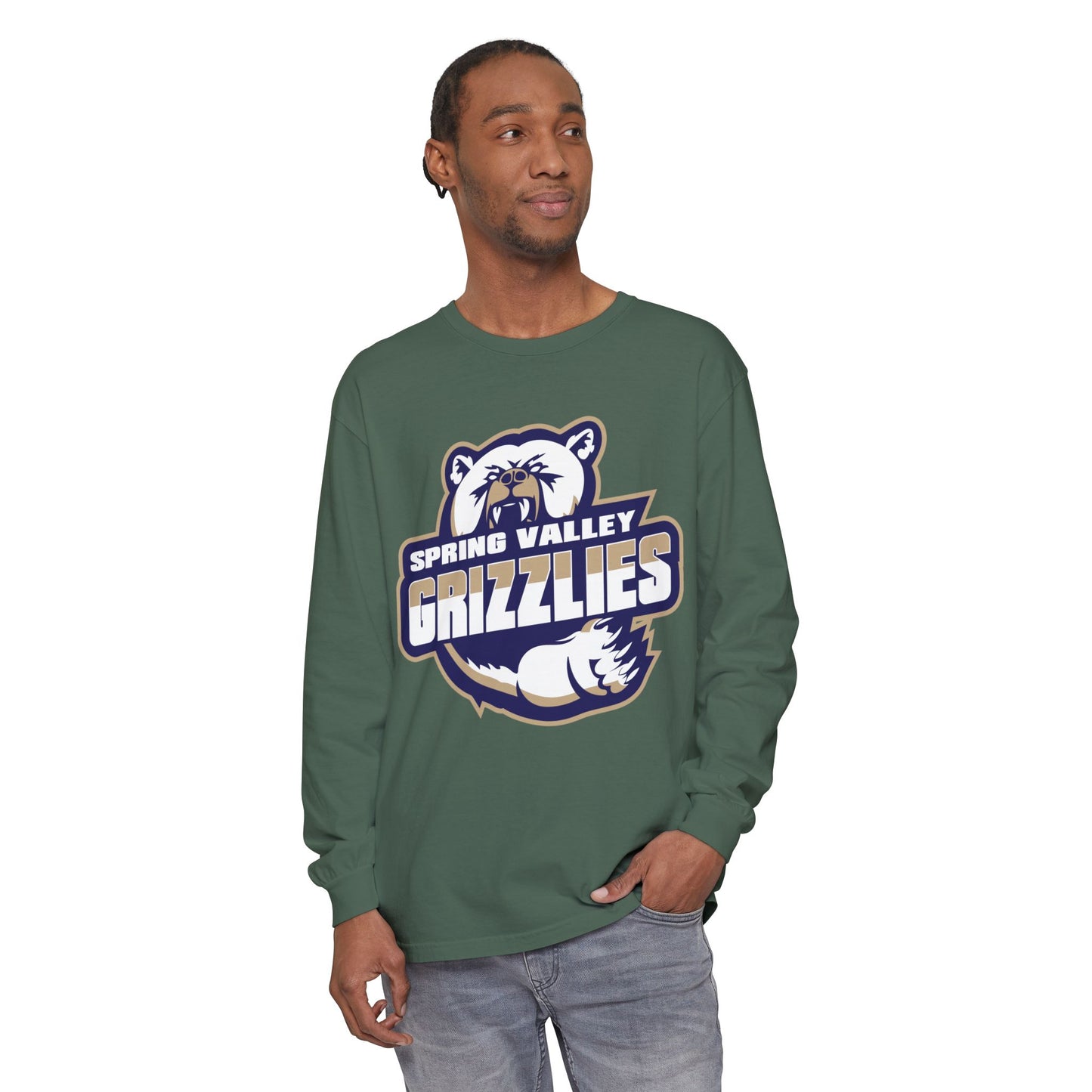 Garment-Dyed Long Sleeve Tee