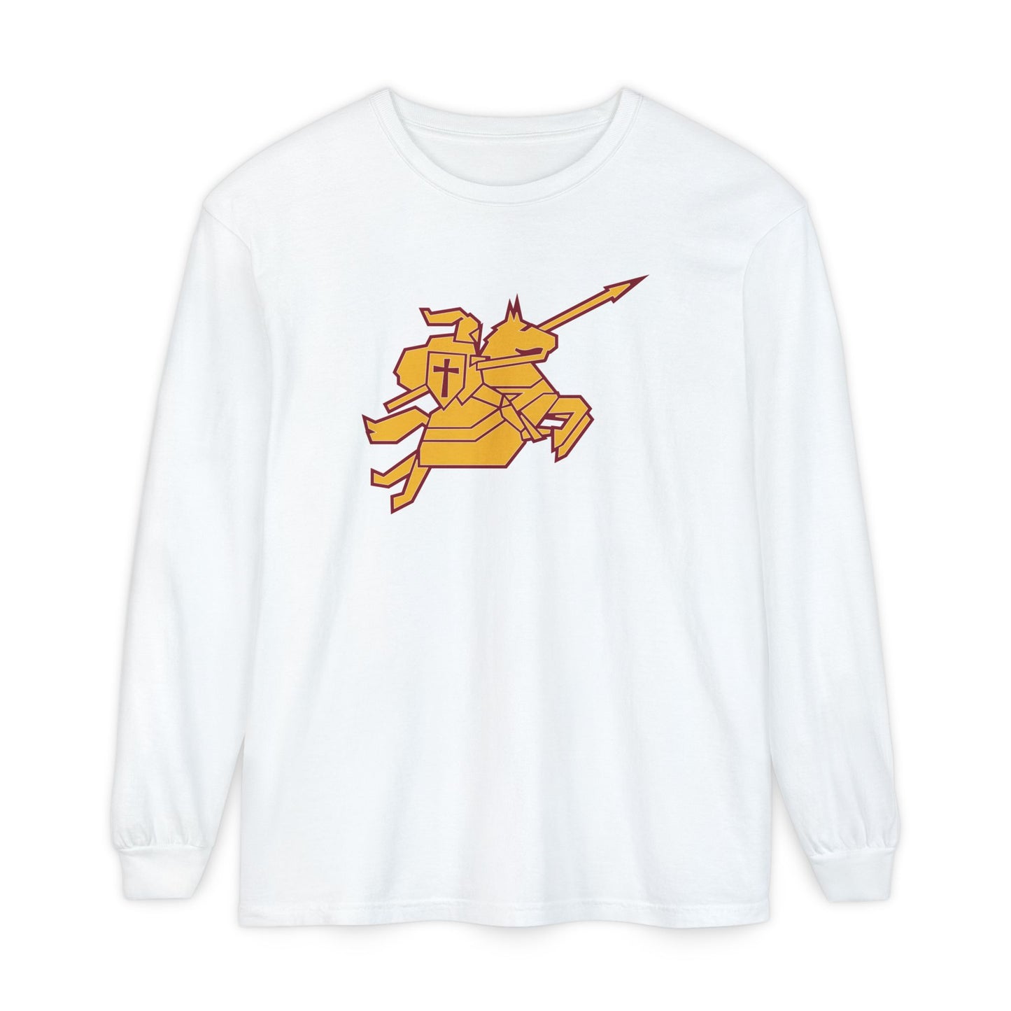Garment-Dyed Long Sleeve Tee