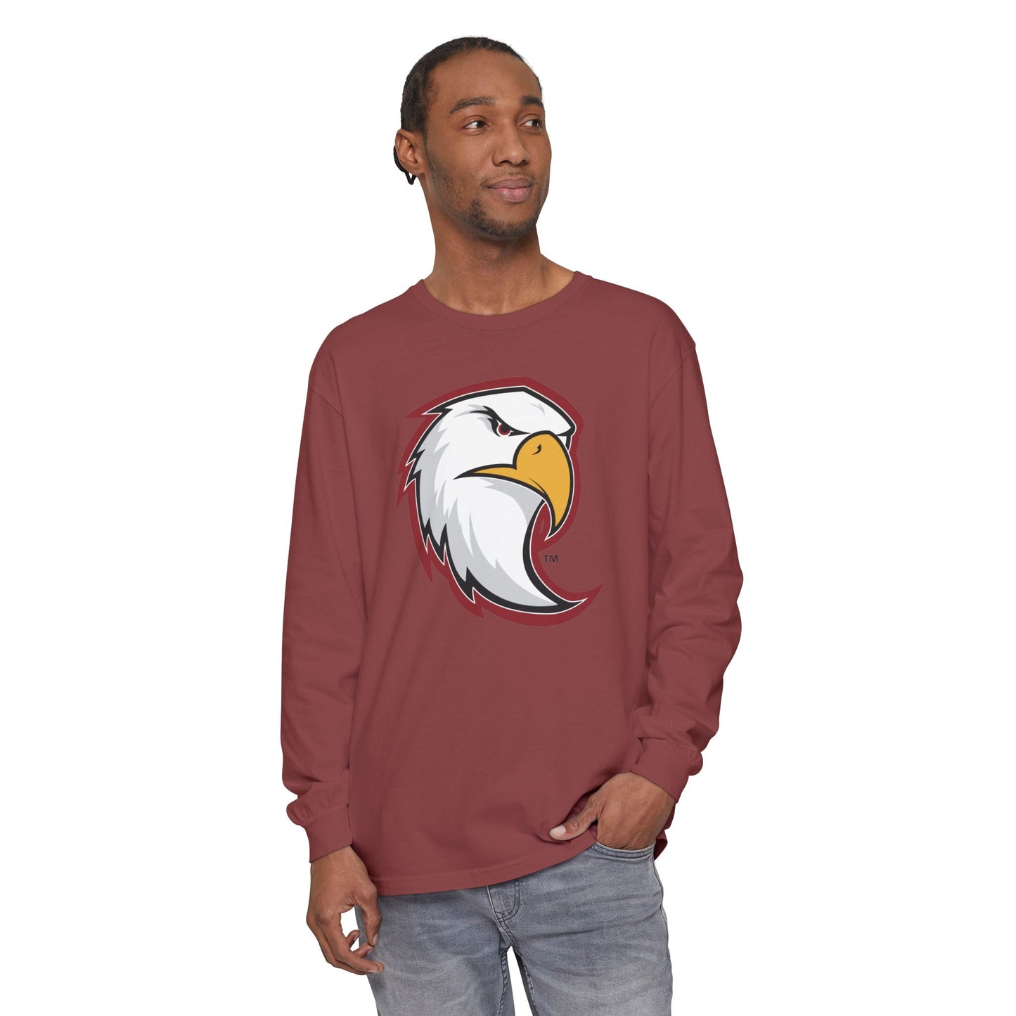 Garment-Dyed Long Sleeve Tee