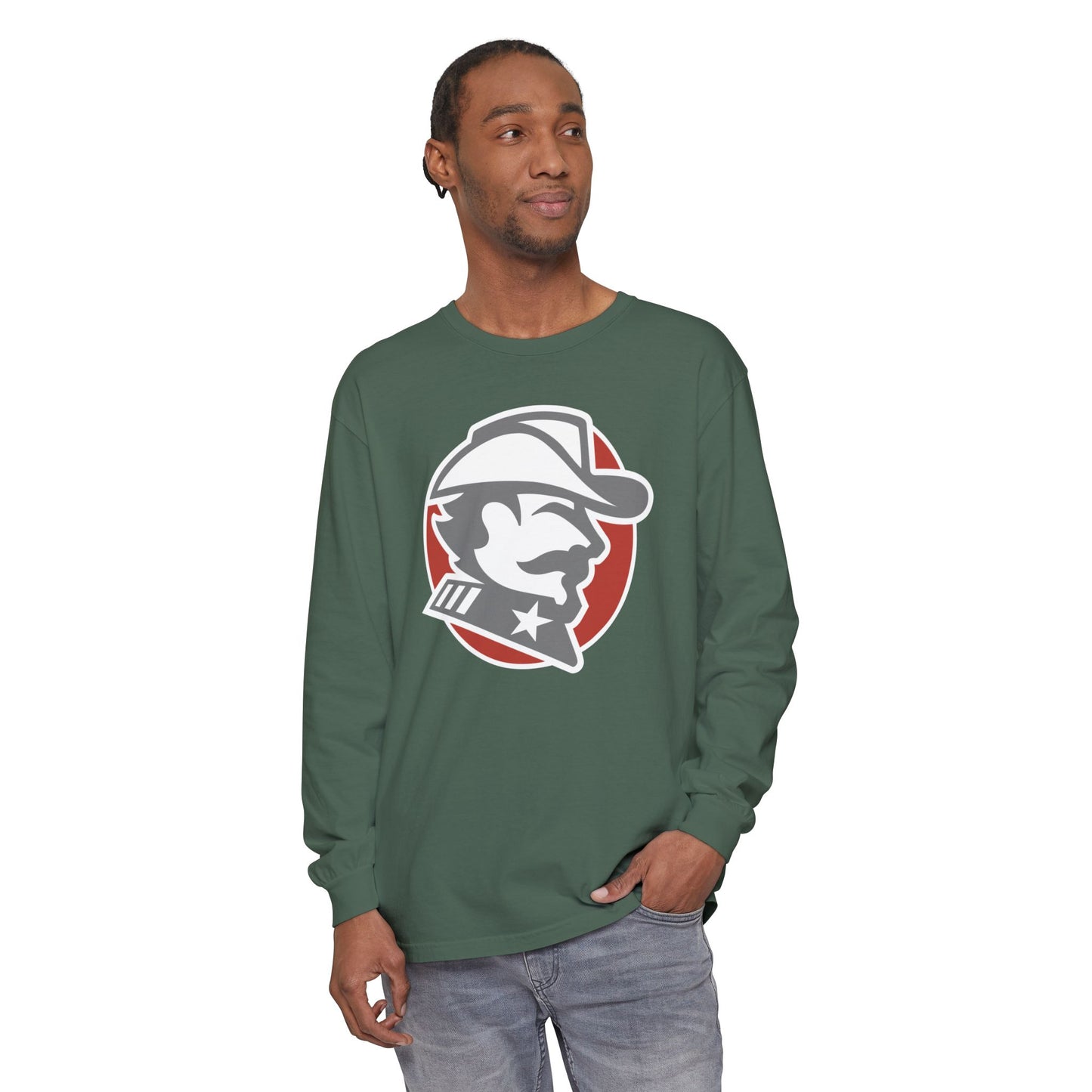 Garment-Dyed Long Sleeve Tee