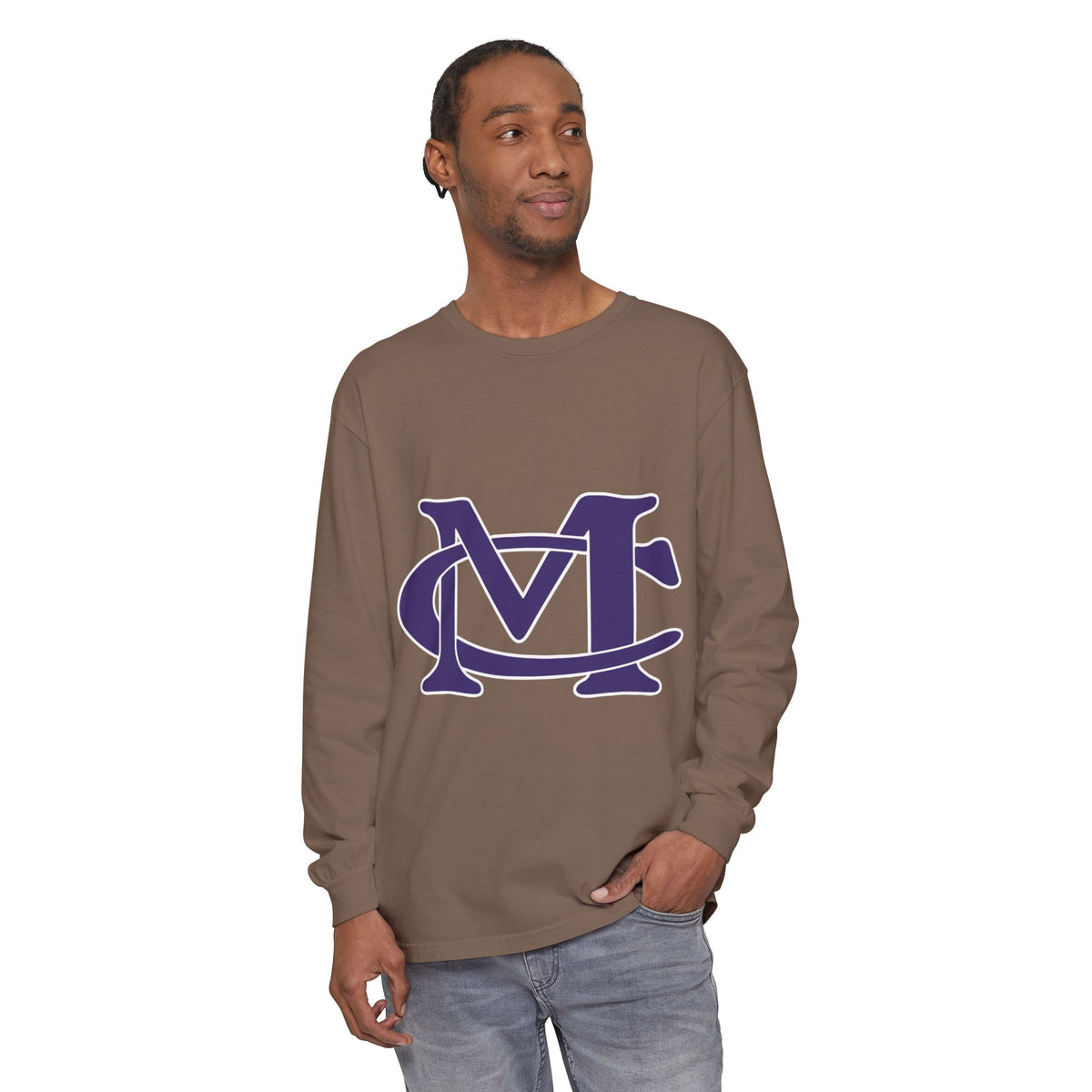 Garment-Dyed Long Sleeve Tee