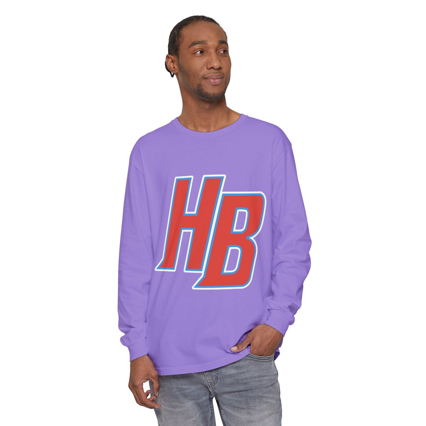 Garment-Dyed Long Sleeve Tee