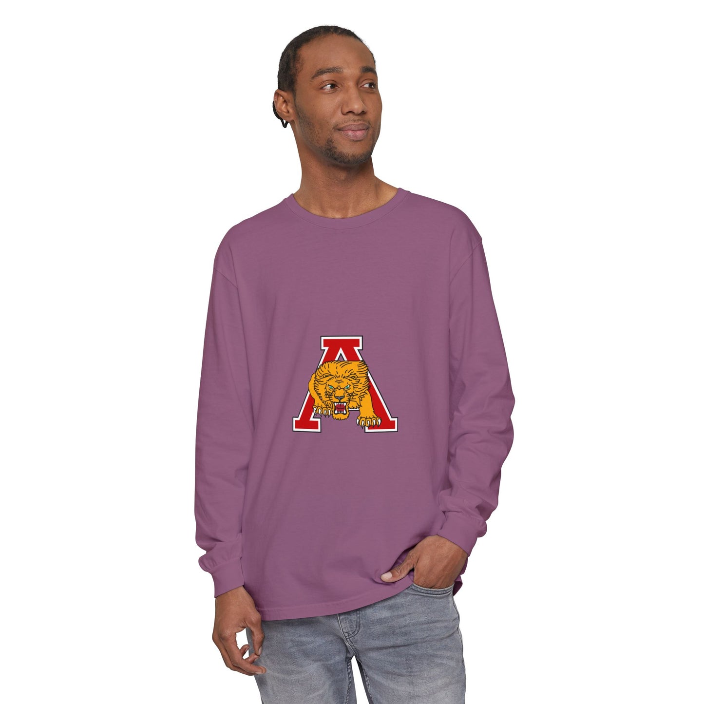 Garment-Dyed Long Sleeve Tee
