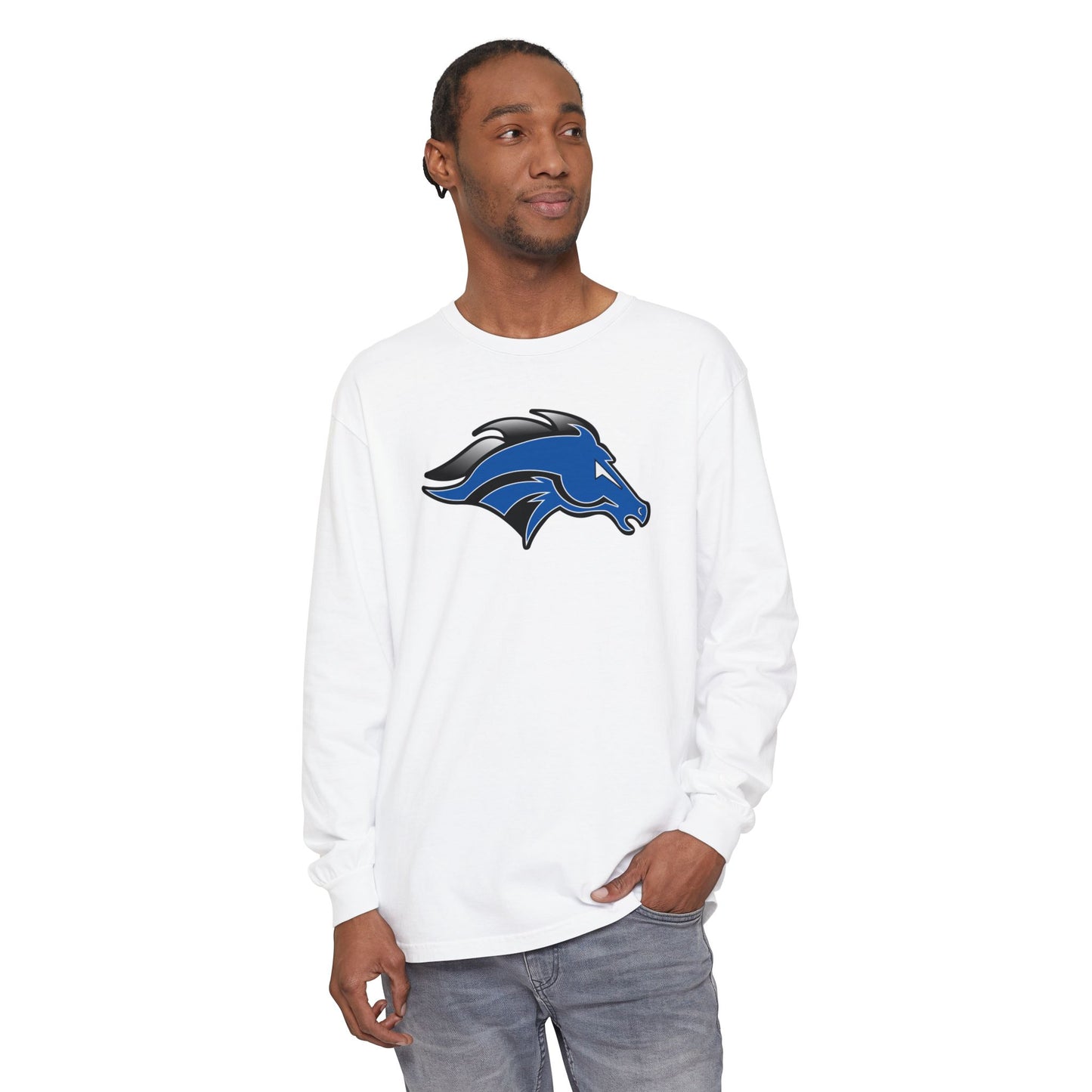 Garment-Dyed Long Sleeve Tee