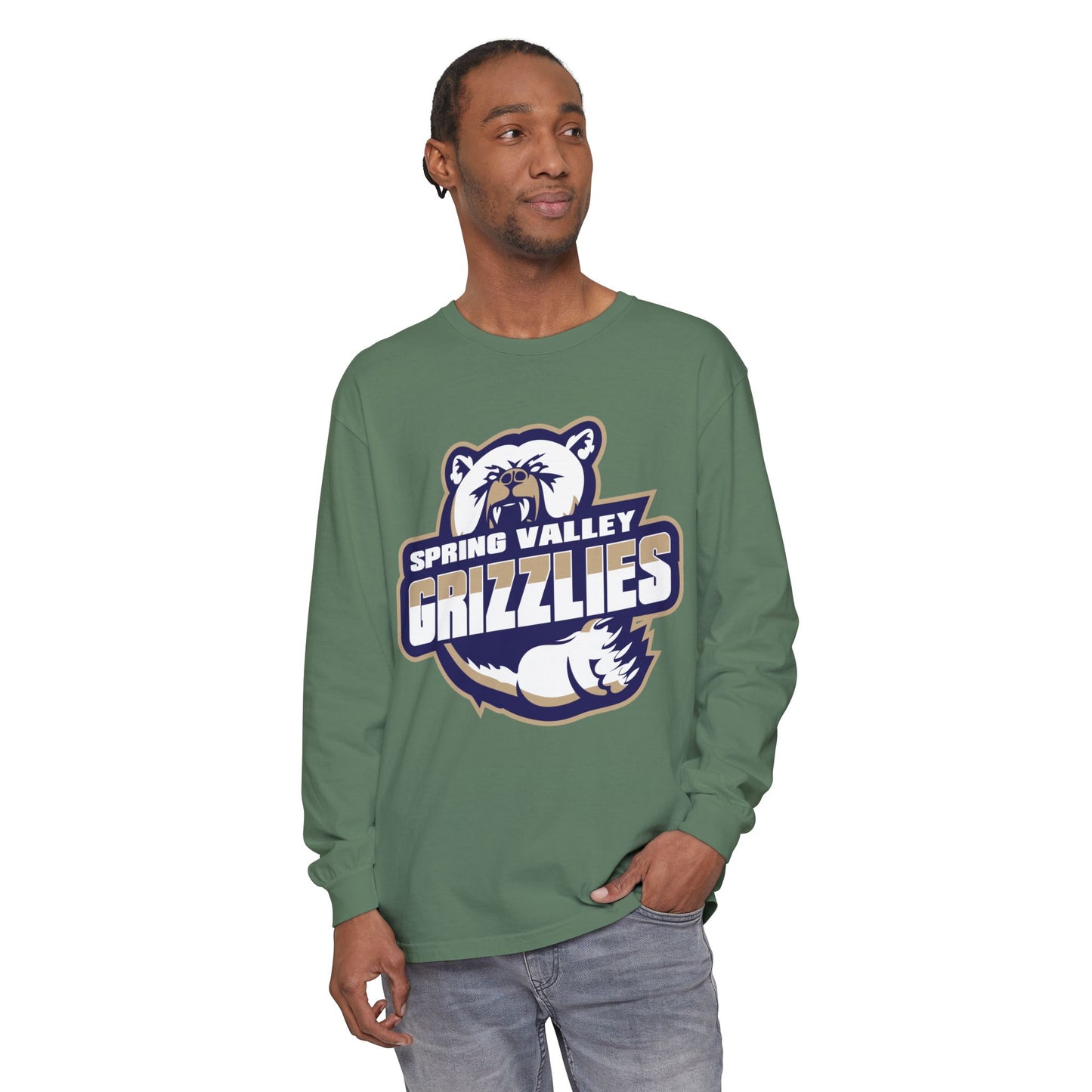 Garment-Dyed Long Sleeve Tee