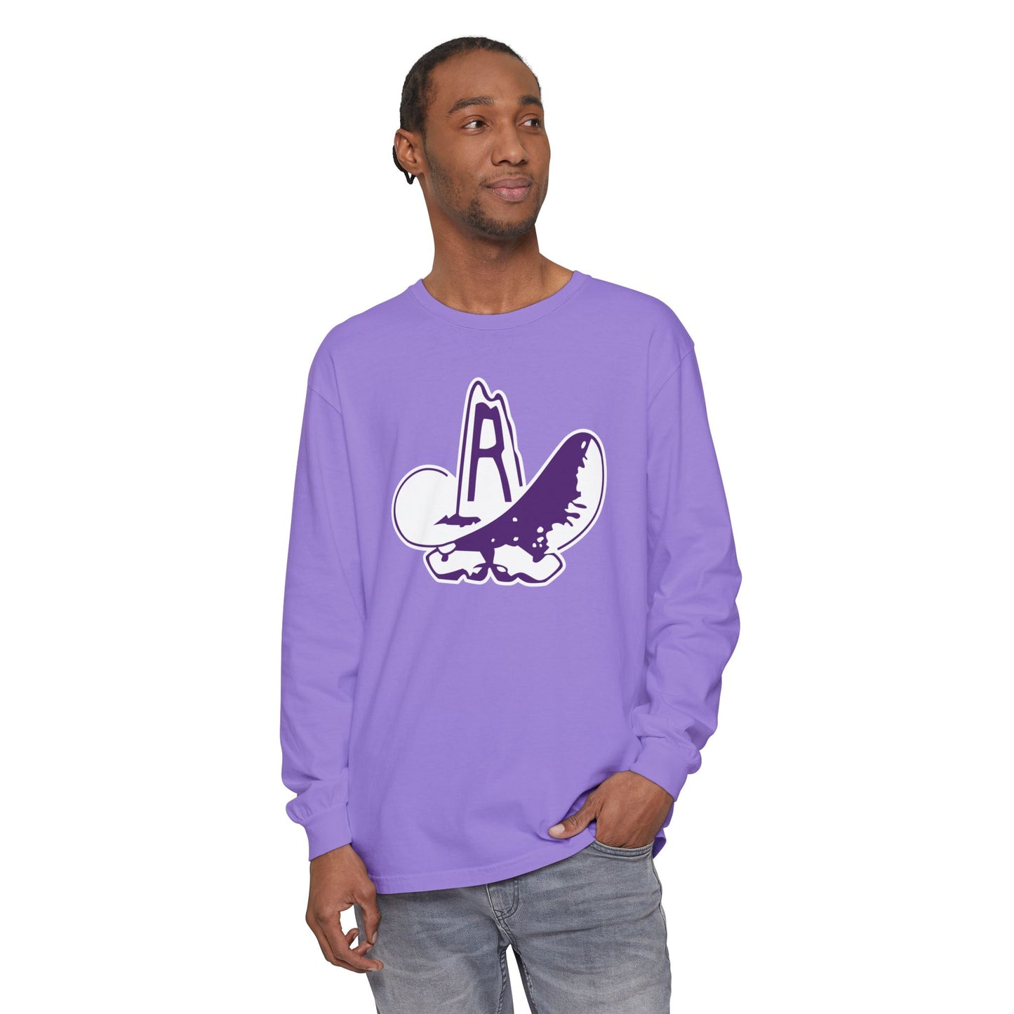 Garment-Dyed Long Sleeve Tee
