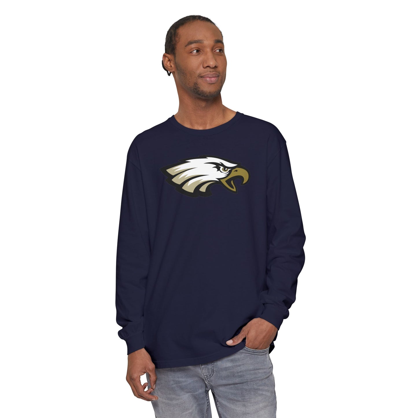 Garment-Dyed Long Sleeve Tee