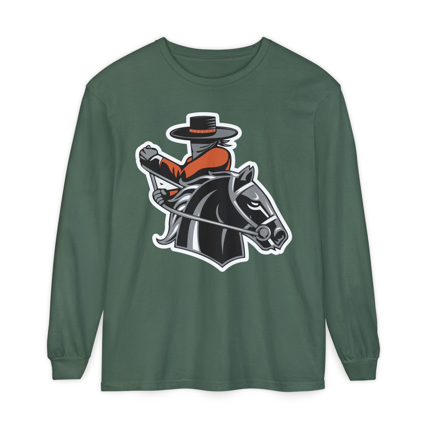 Garment-Dyed Long Sleeve Tee