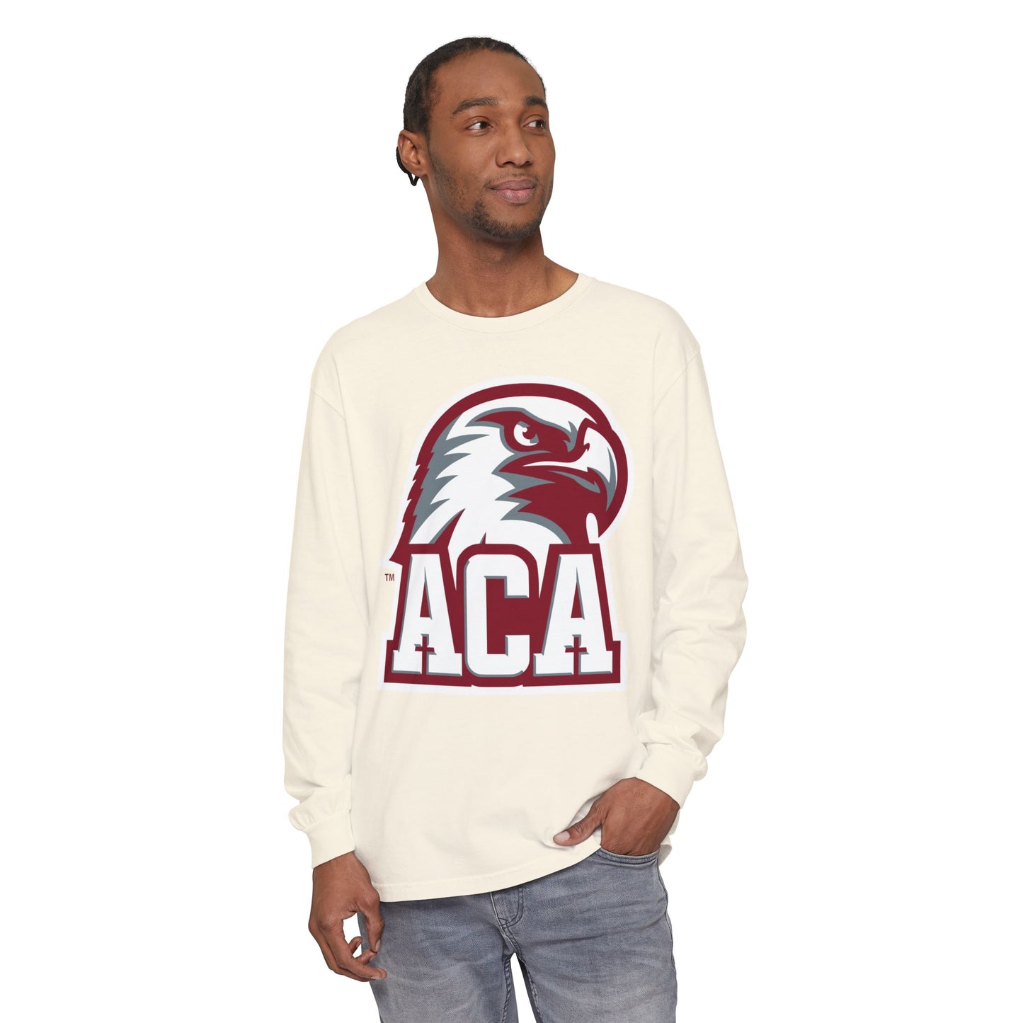Garment-Dyed Long Sleeve Tee