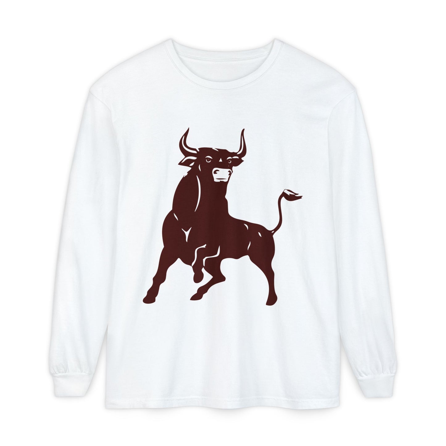 Garment-Dyed Long Sleeve Tee