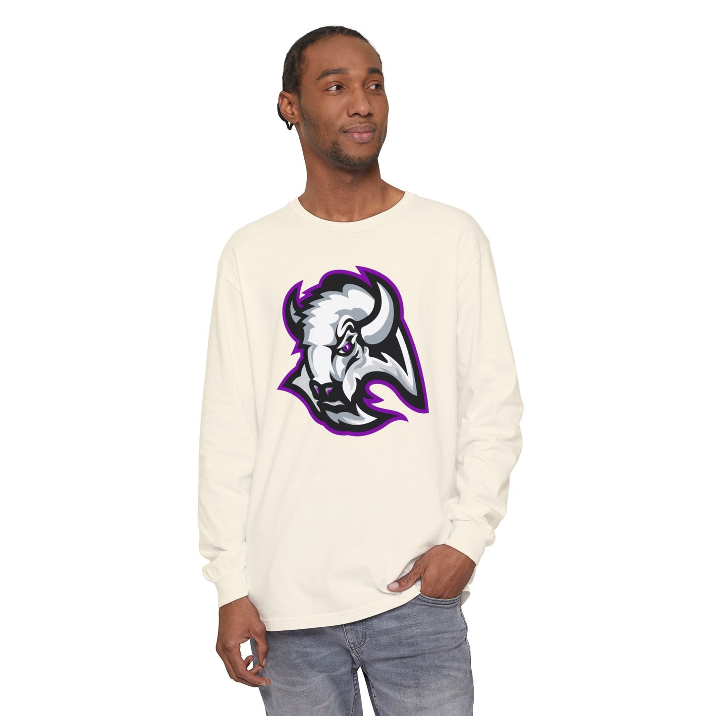 Garment-Dyed Long Sleeve Tee