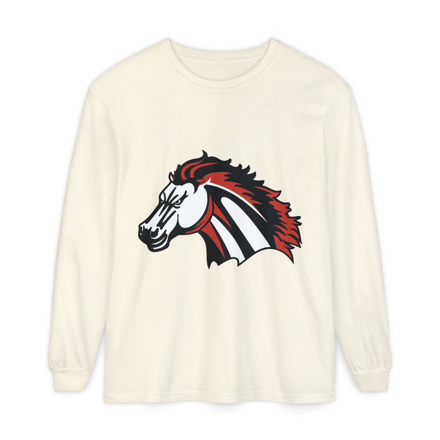 Garment-Dyed Long Sleeve Tee