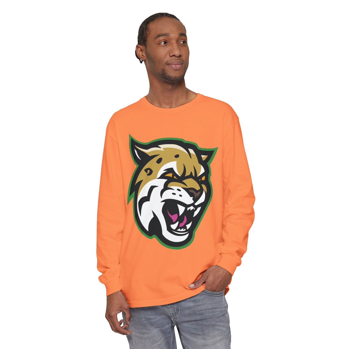 Garment-Dyed Long Sleeve Tee
