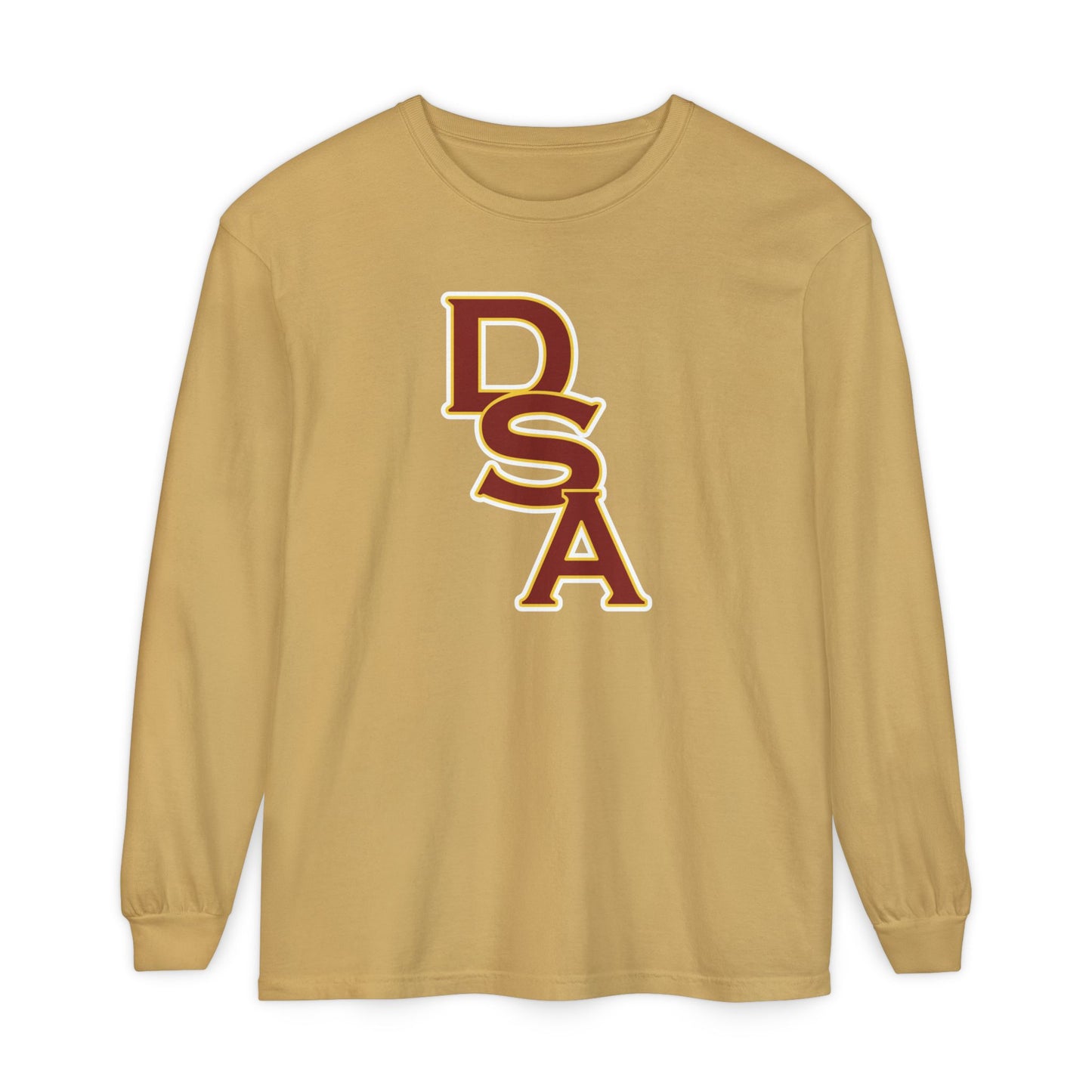 Garment-Dyed Long Sleeve Tee