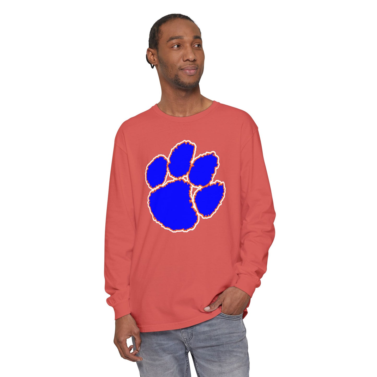 Garment-Dyed Long Sleeve Tee