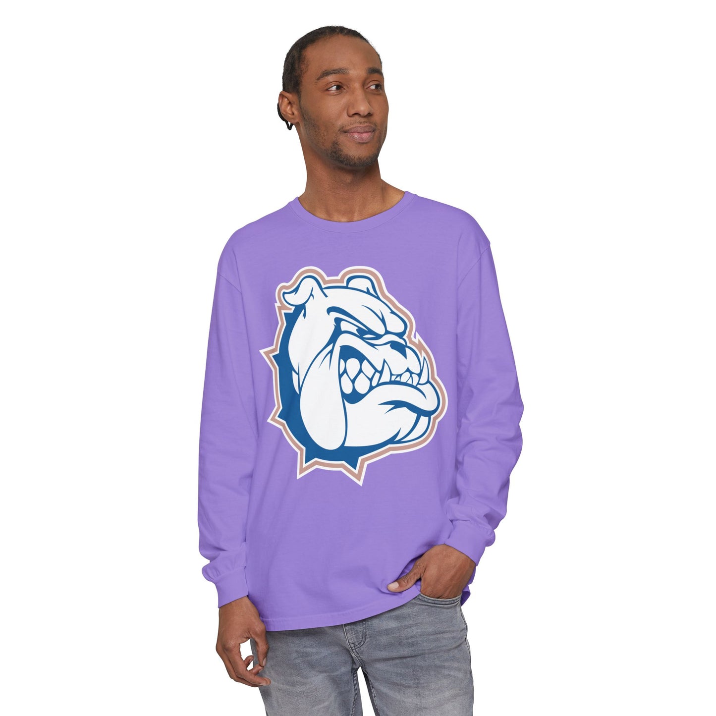 Garment-Dyed Long Sleeve Tee