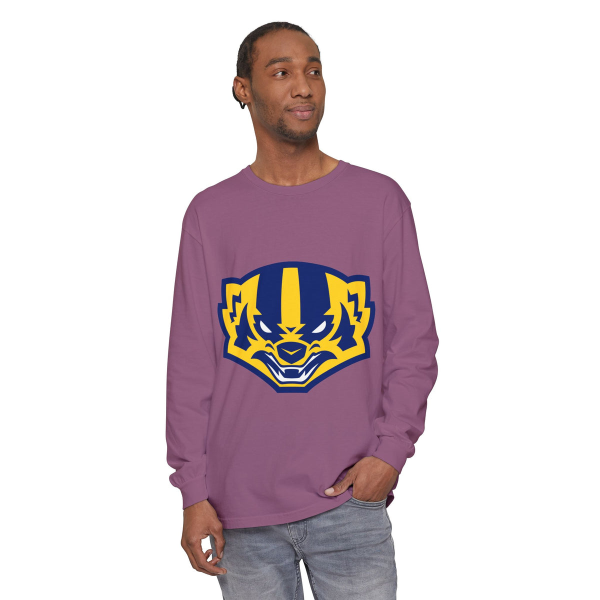 Garment-Dyed Long Sleeve Tee