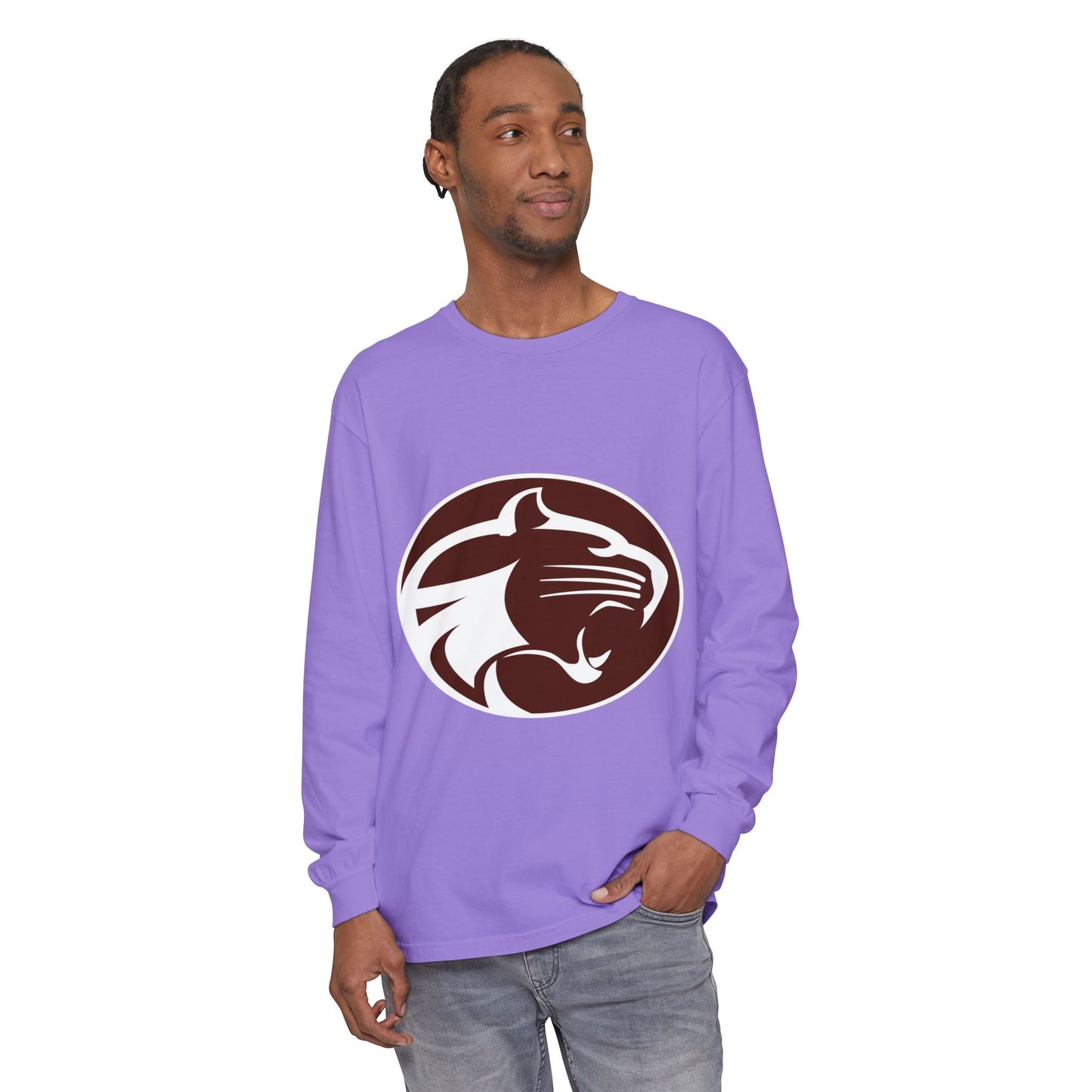 Garment-Dyed Long Sleeve Tee