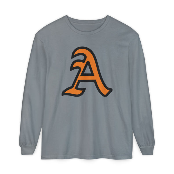 Garment-Dyed Long Sleeve Tee