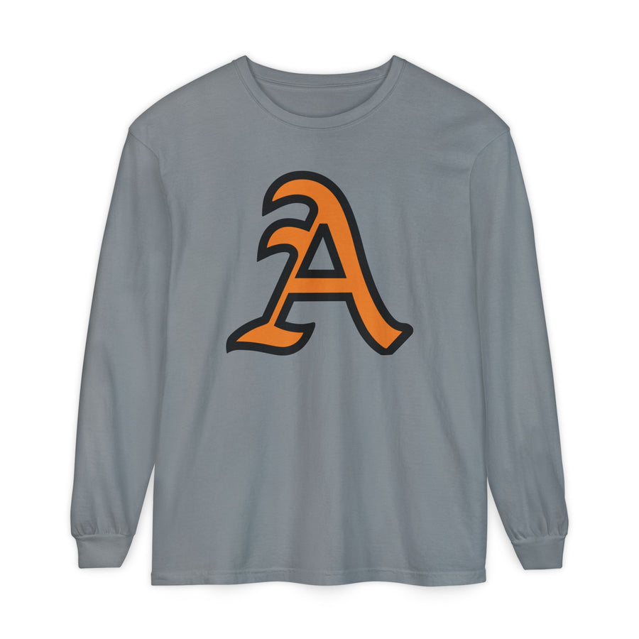Garment-Dyed Long Sleeve Tee