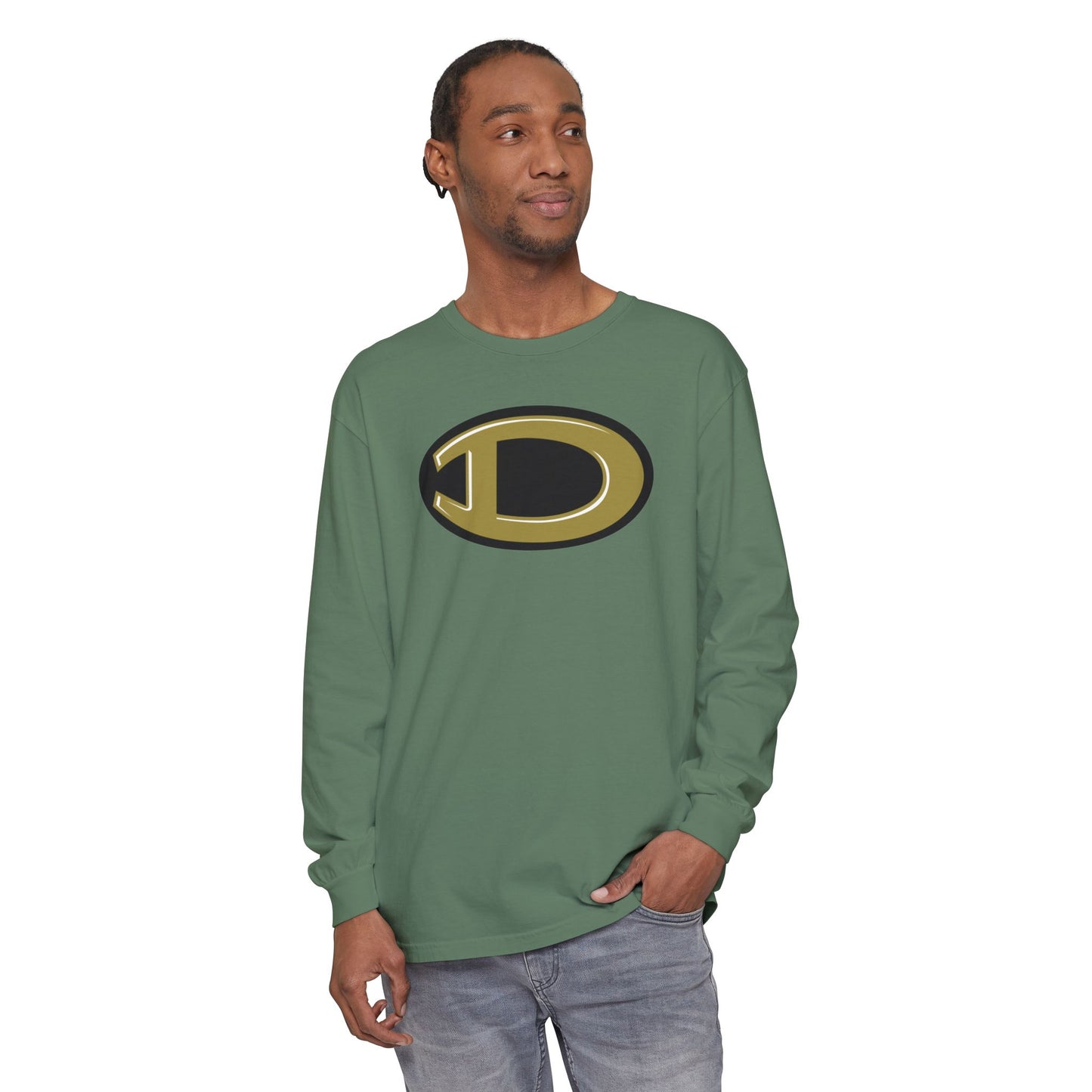 Garment-Dyed Long Sleeve Tee