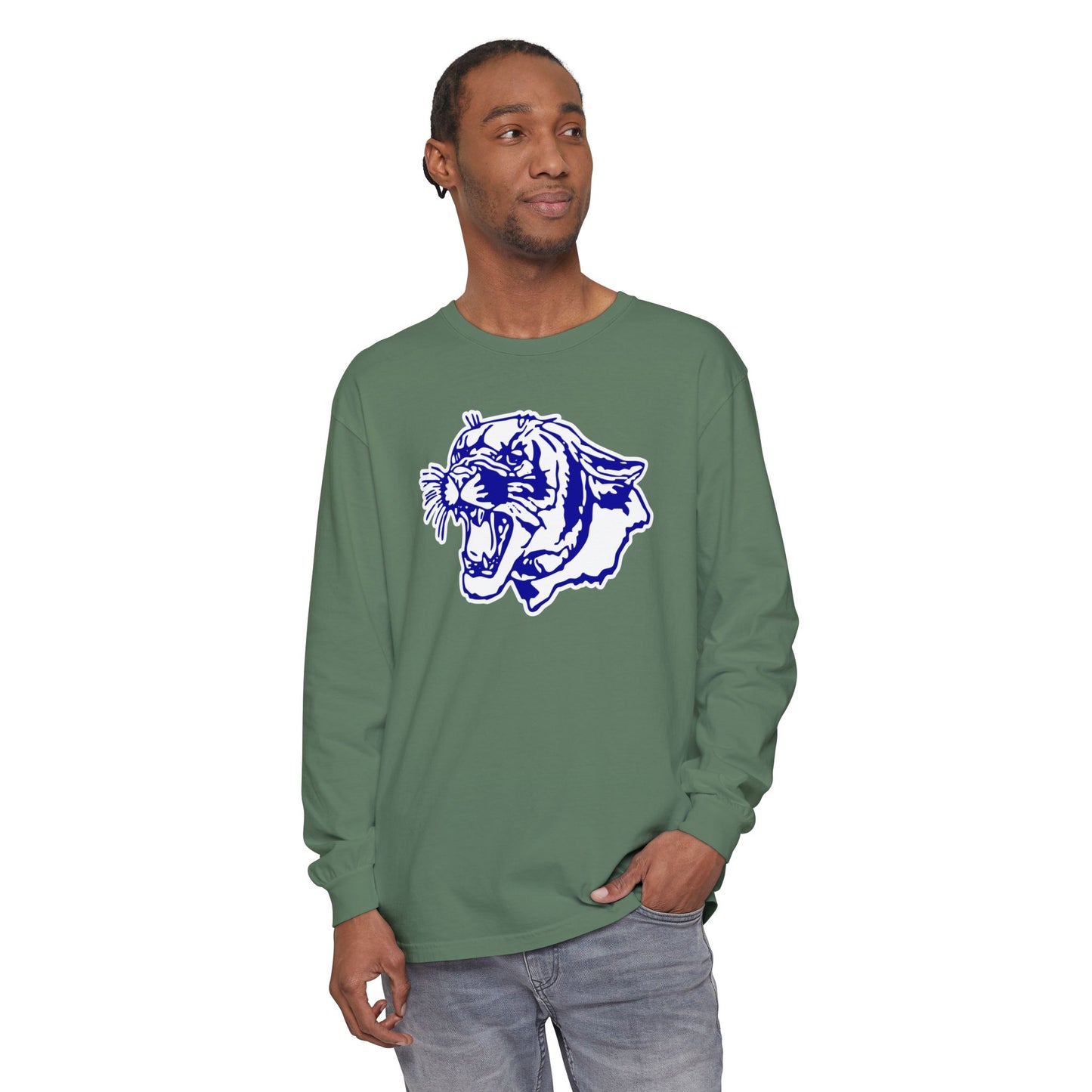 Garment-Dyed Long Sleeve Tee