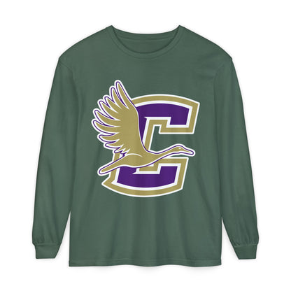 Garment-Dyed Long Sleeve Tee