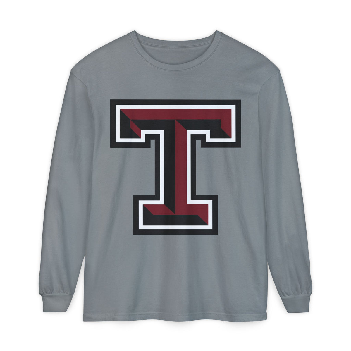 Garment-Dyed Long Sleeve Tee