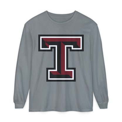 Garment-Dyed Long Sleeve Tee
