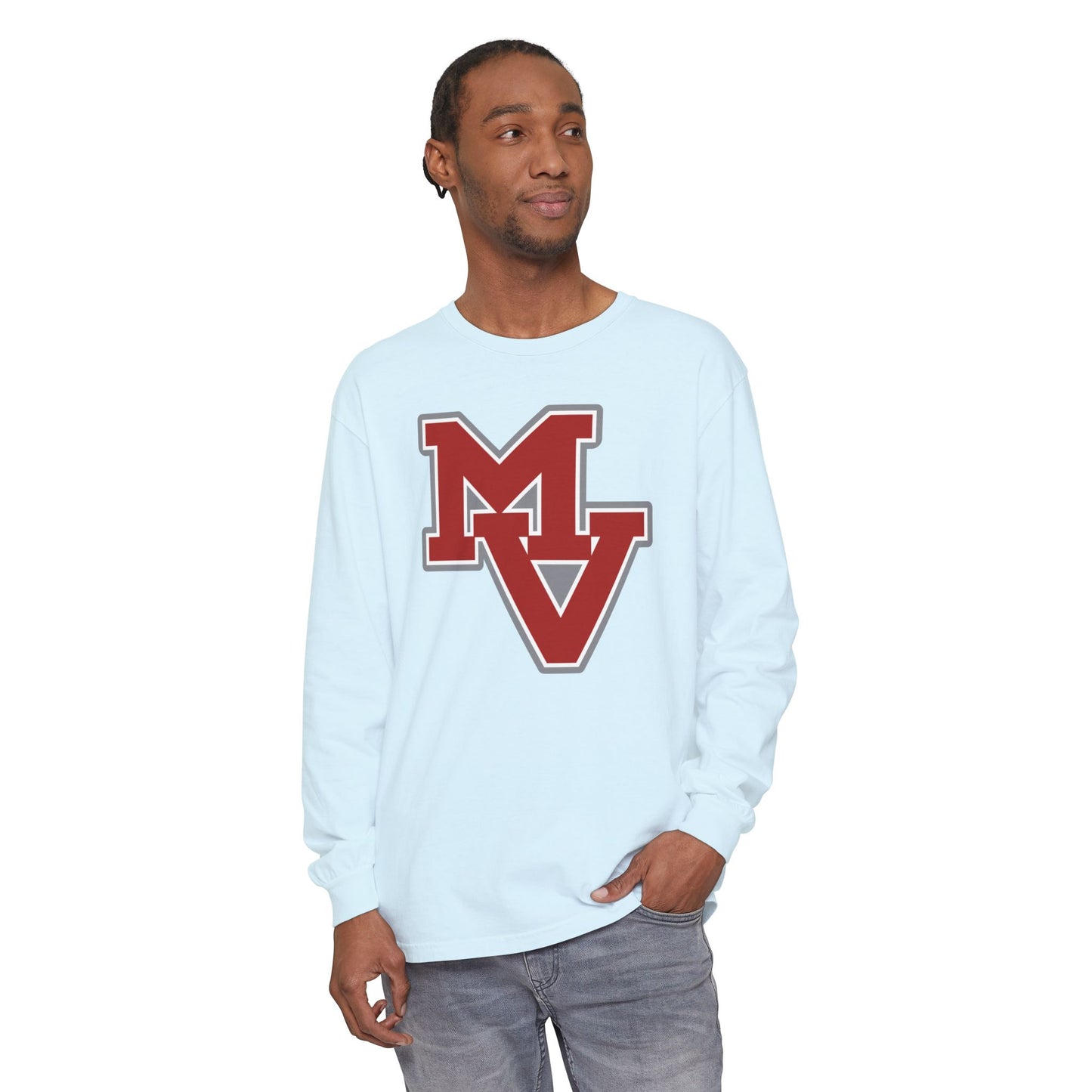 Garment-Dyed Long Sleeve Tee