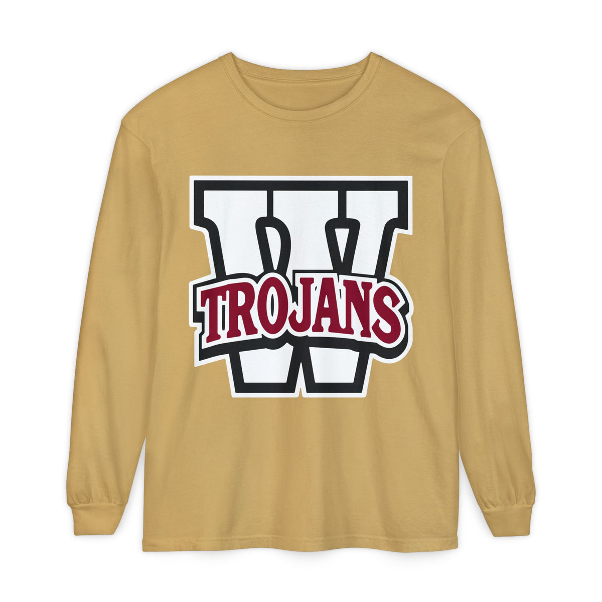Garment-Dyed Long Sleeve Tee