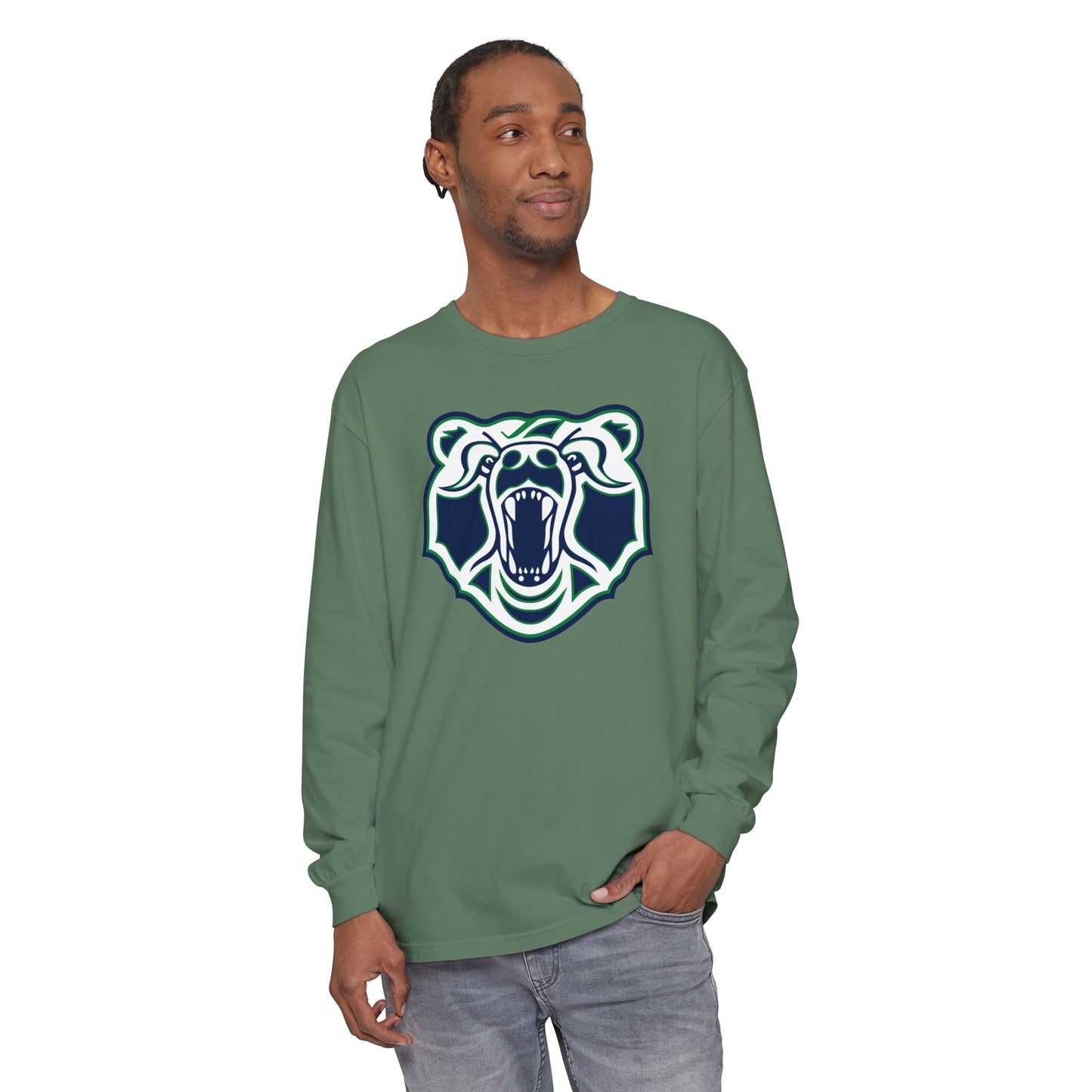 Garment-Dyed Long Sleeve Tee