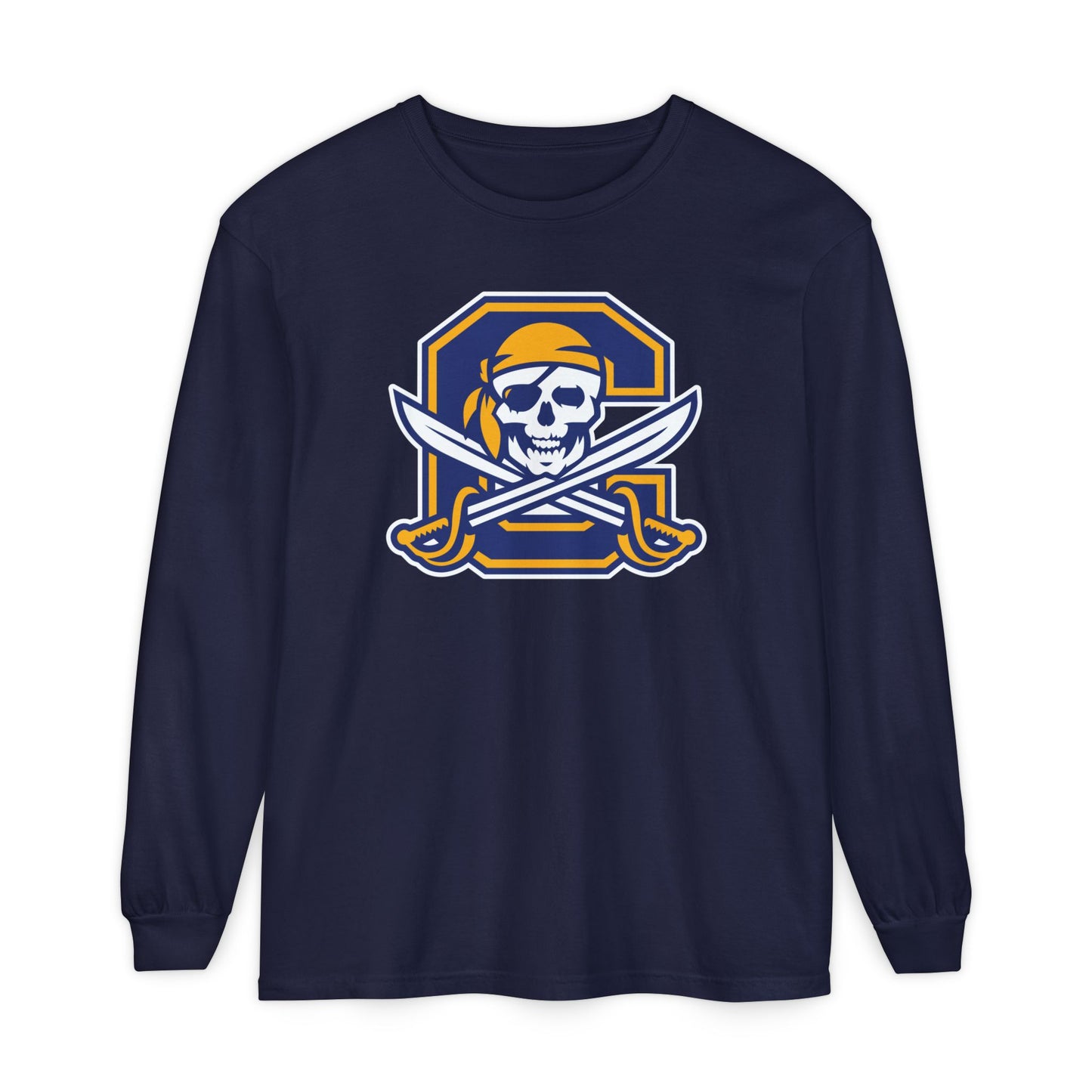 Garment-Dyed Long Sleeve Tee