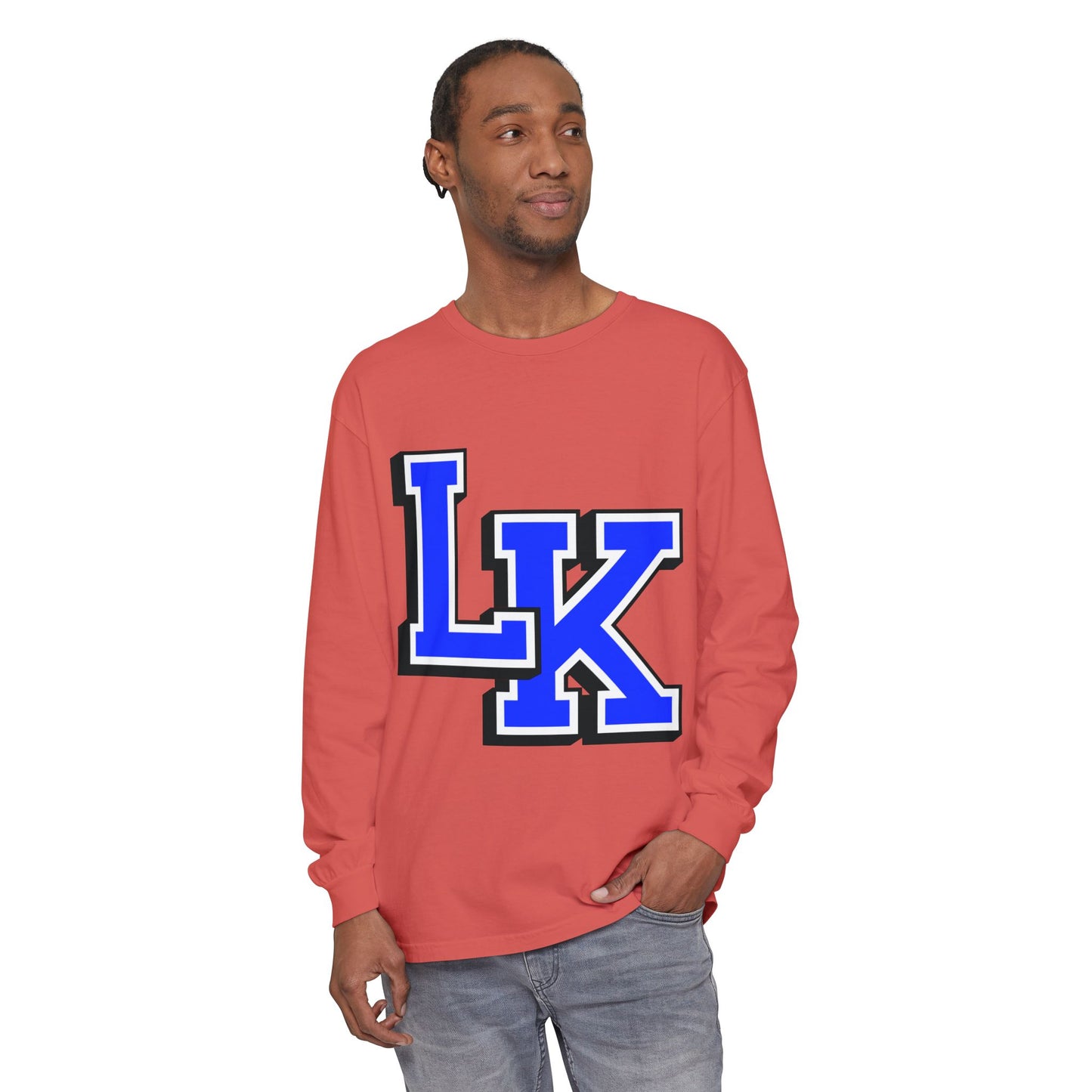 Garment-Dyed Long Sleeve Tee