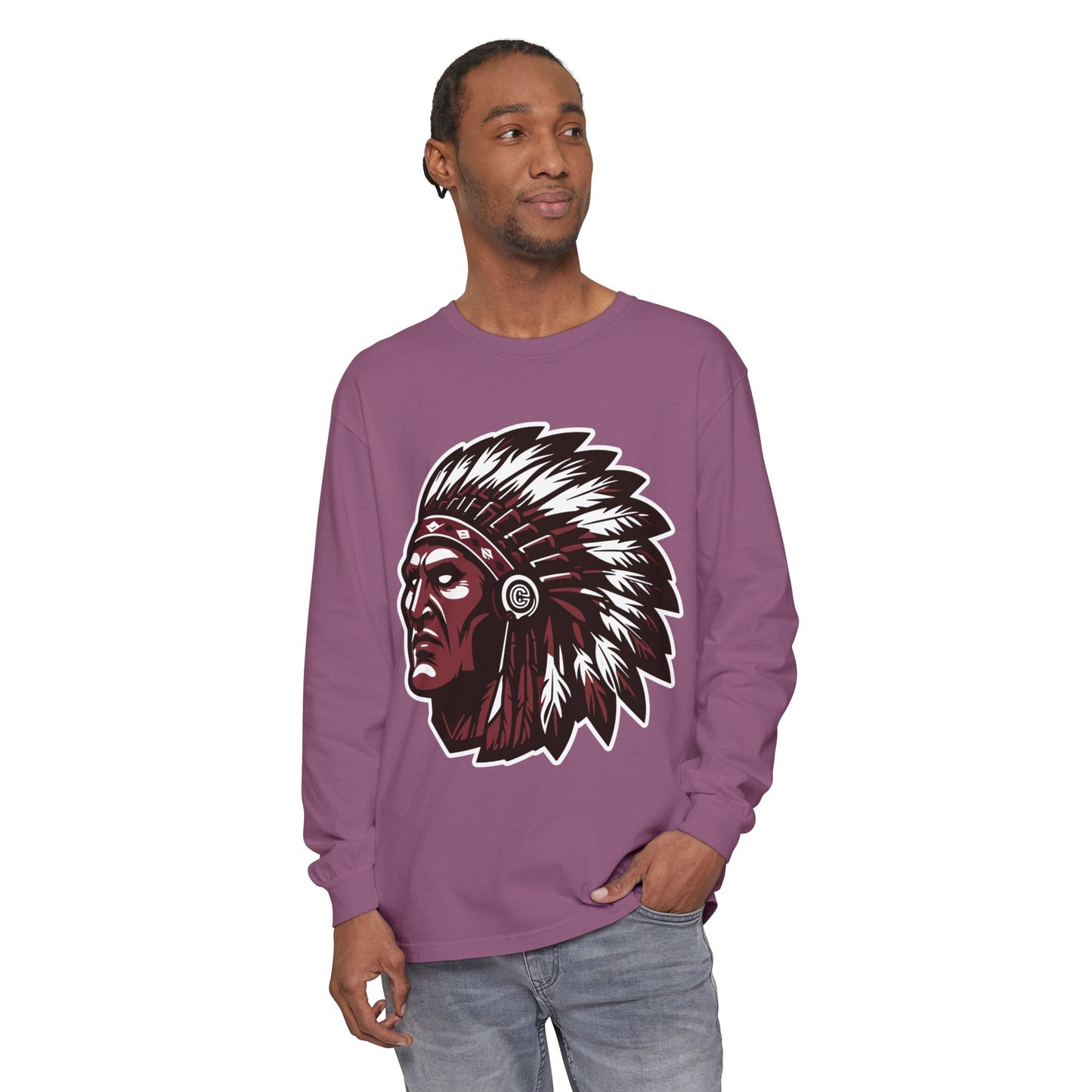 Garment-Dyed Long Sleeve Tee