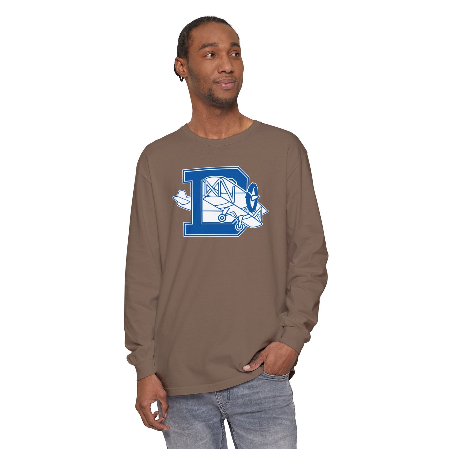 Garment-Dyed Long Sleeve Tee
