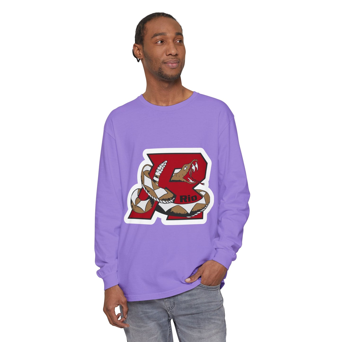 Garment-Dyed Long Sleeve Tee