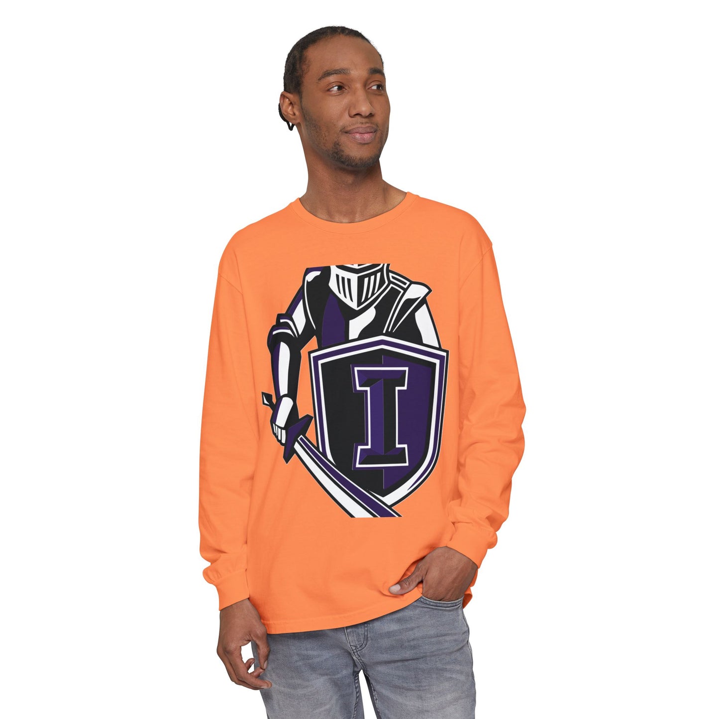 Garment-Dyed Long Sleeve Tee