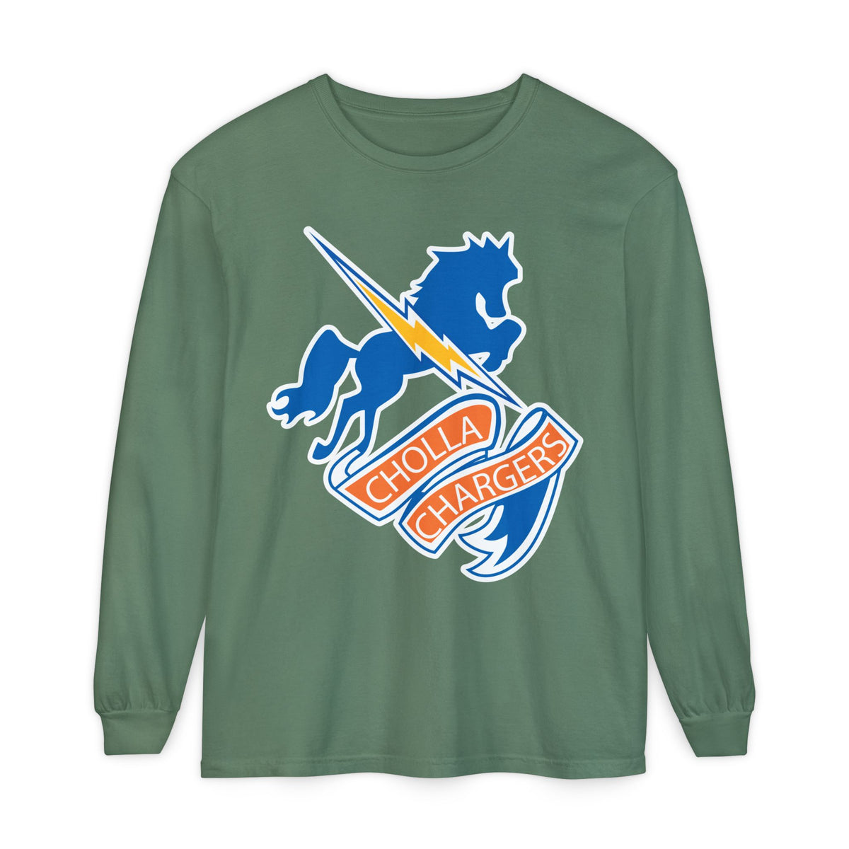 Garment-Dyed Long Sleeve Tee